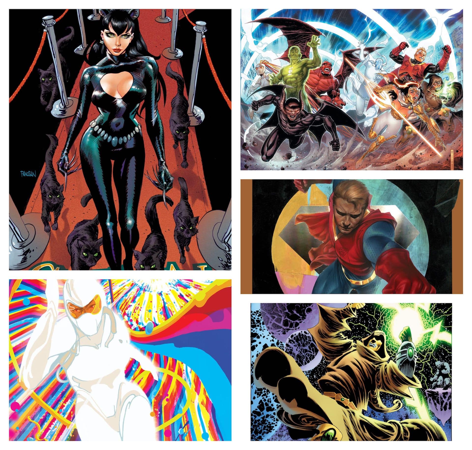 Today's comic book artists honor the greats by using their art