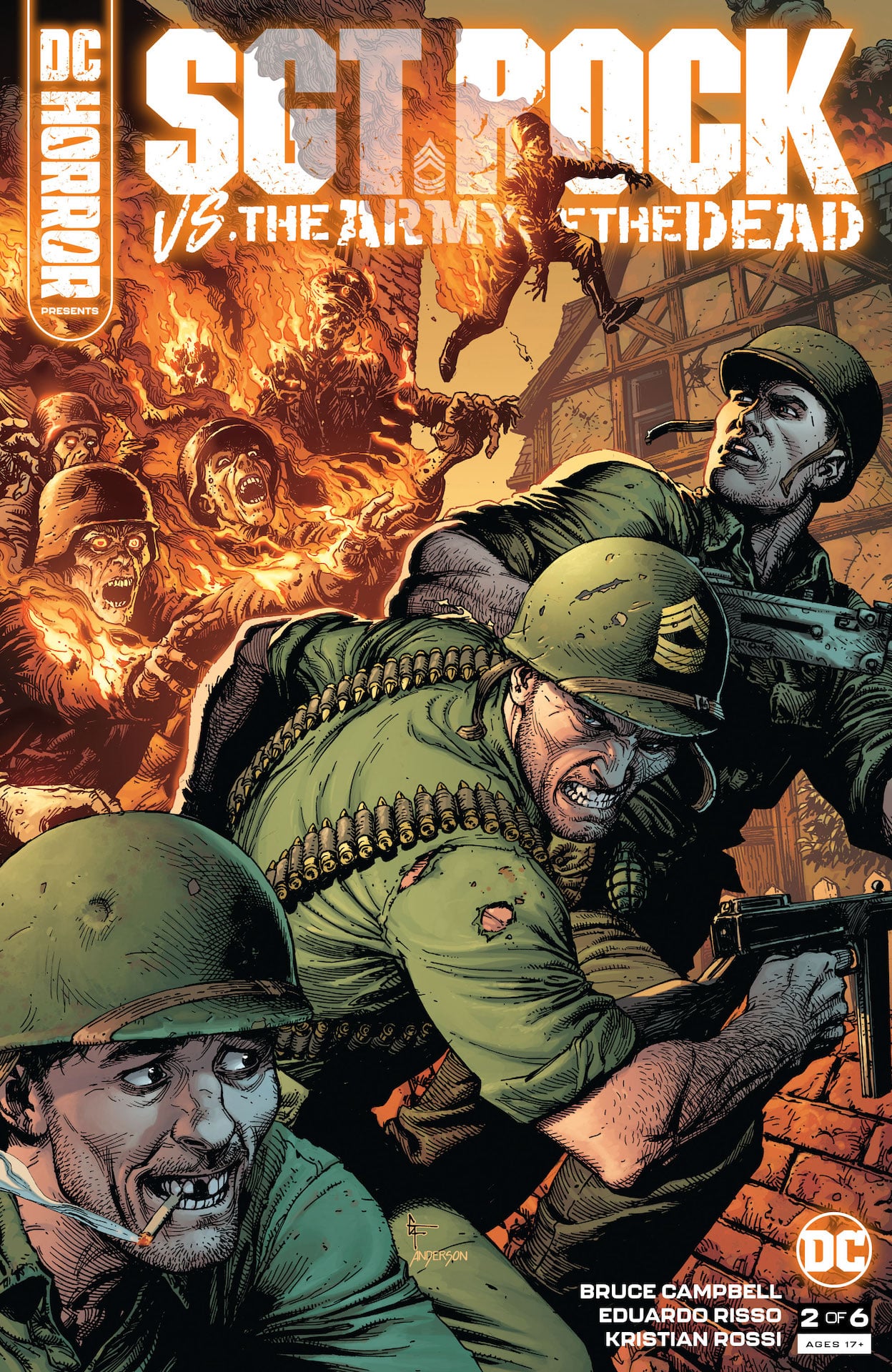 DC Preview: DC Horror Presents: Sgt. Rock vs. The Army of the Dead #2