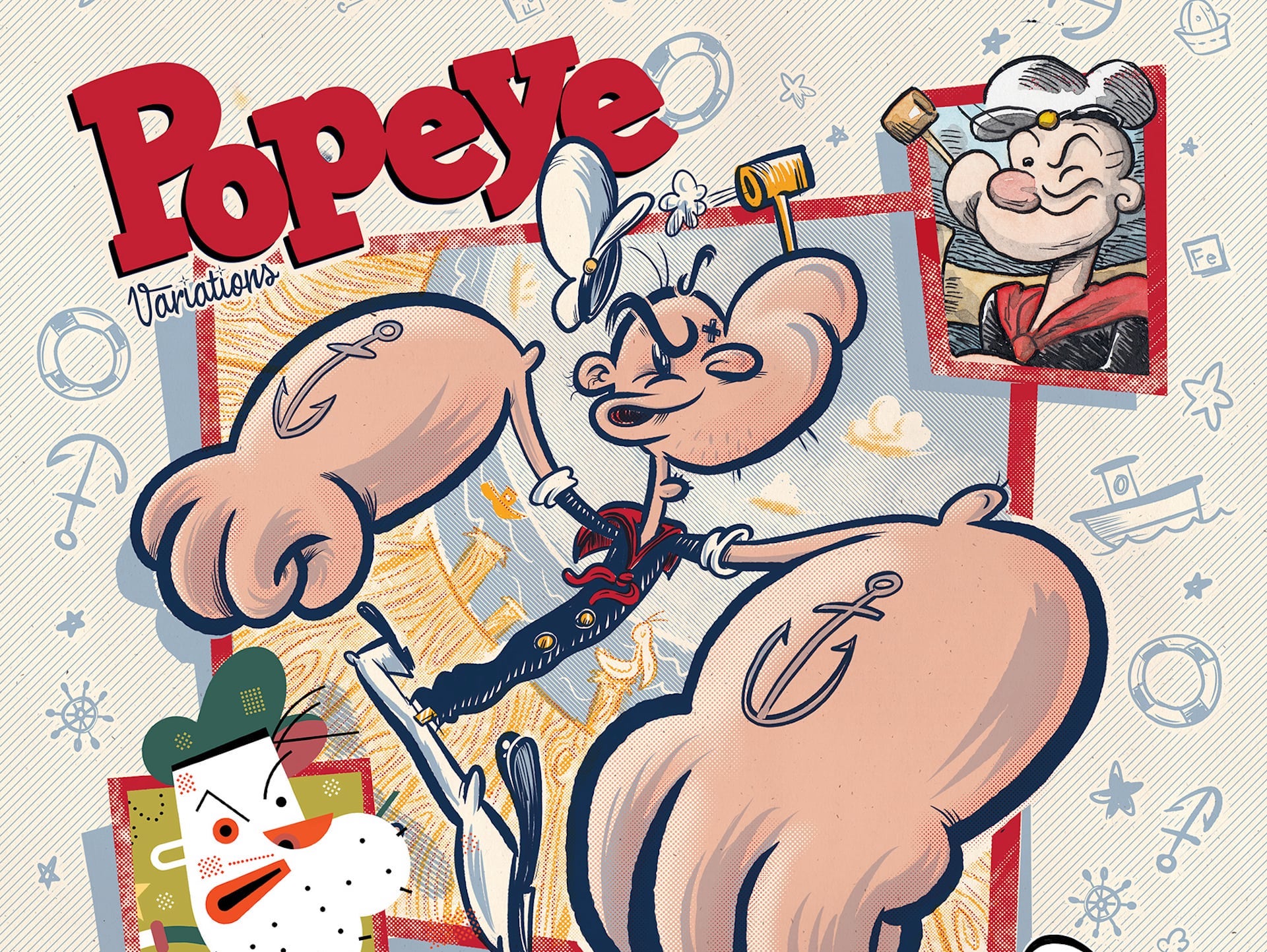 EXCLUSIVE Clover Press Preview: Popeye Variations