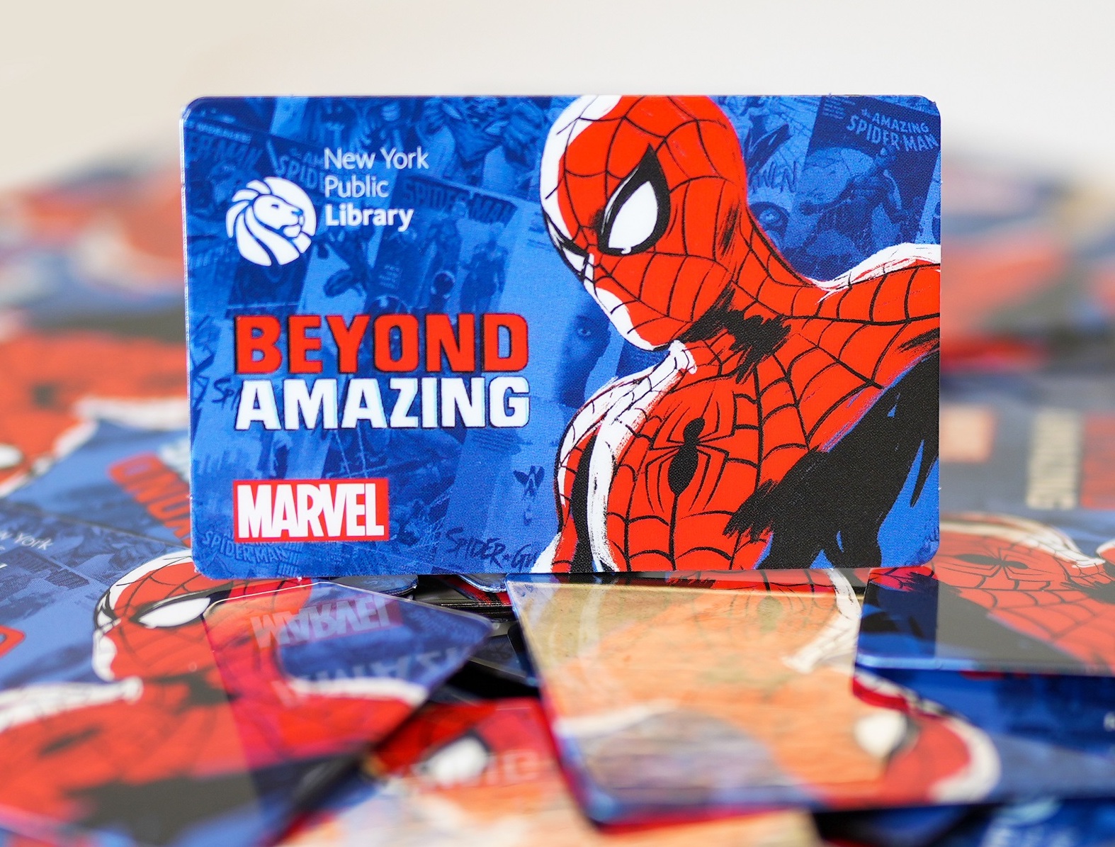 Marvel and New York City Public Library team up for special-edition Spider-Man library card