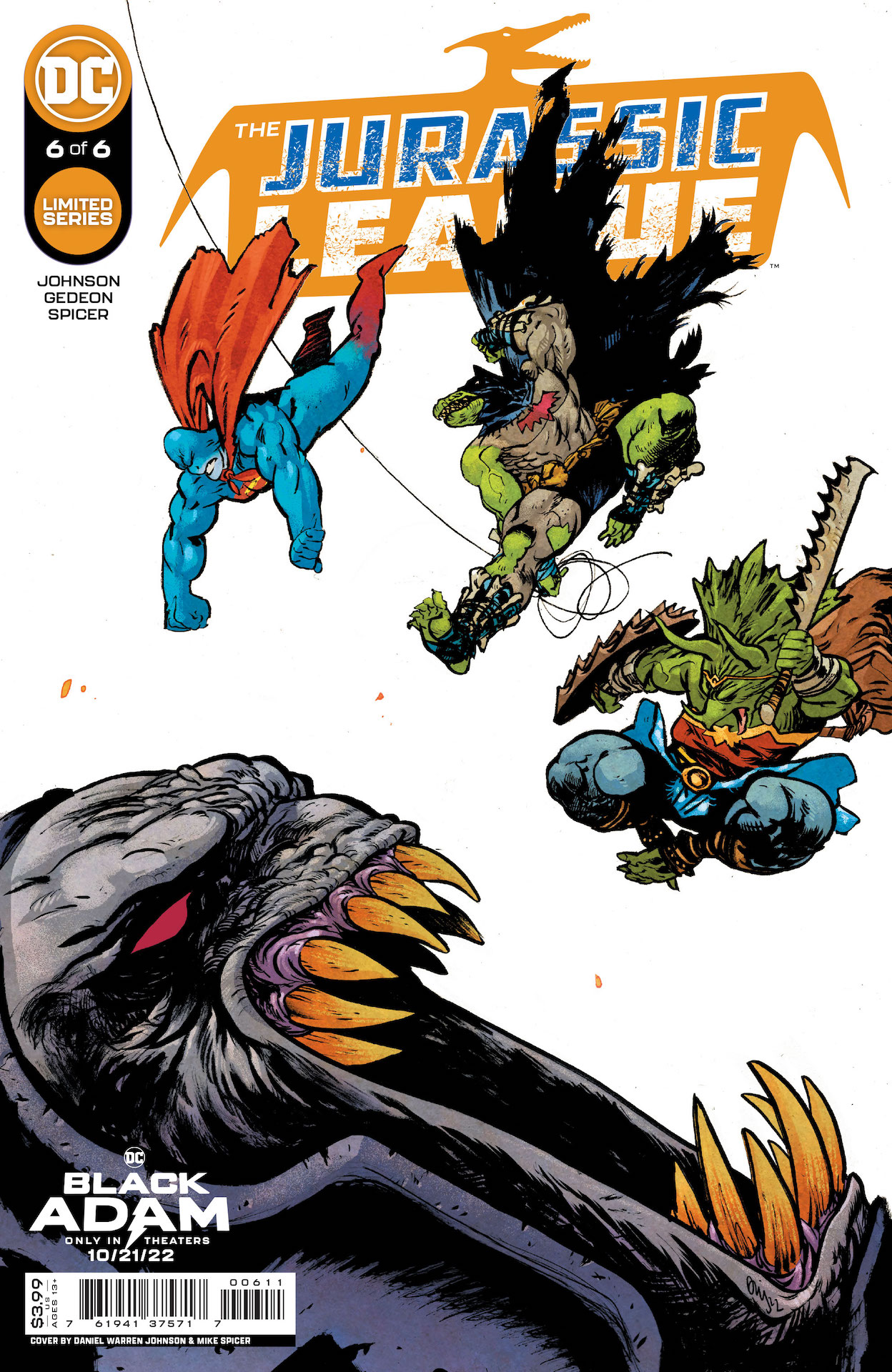 DC Preview: Jurassic League #6