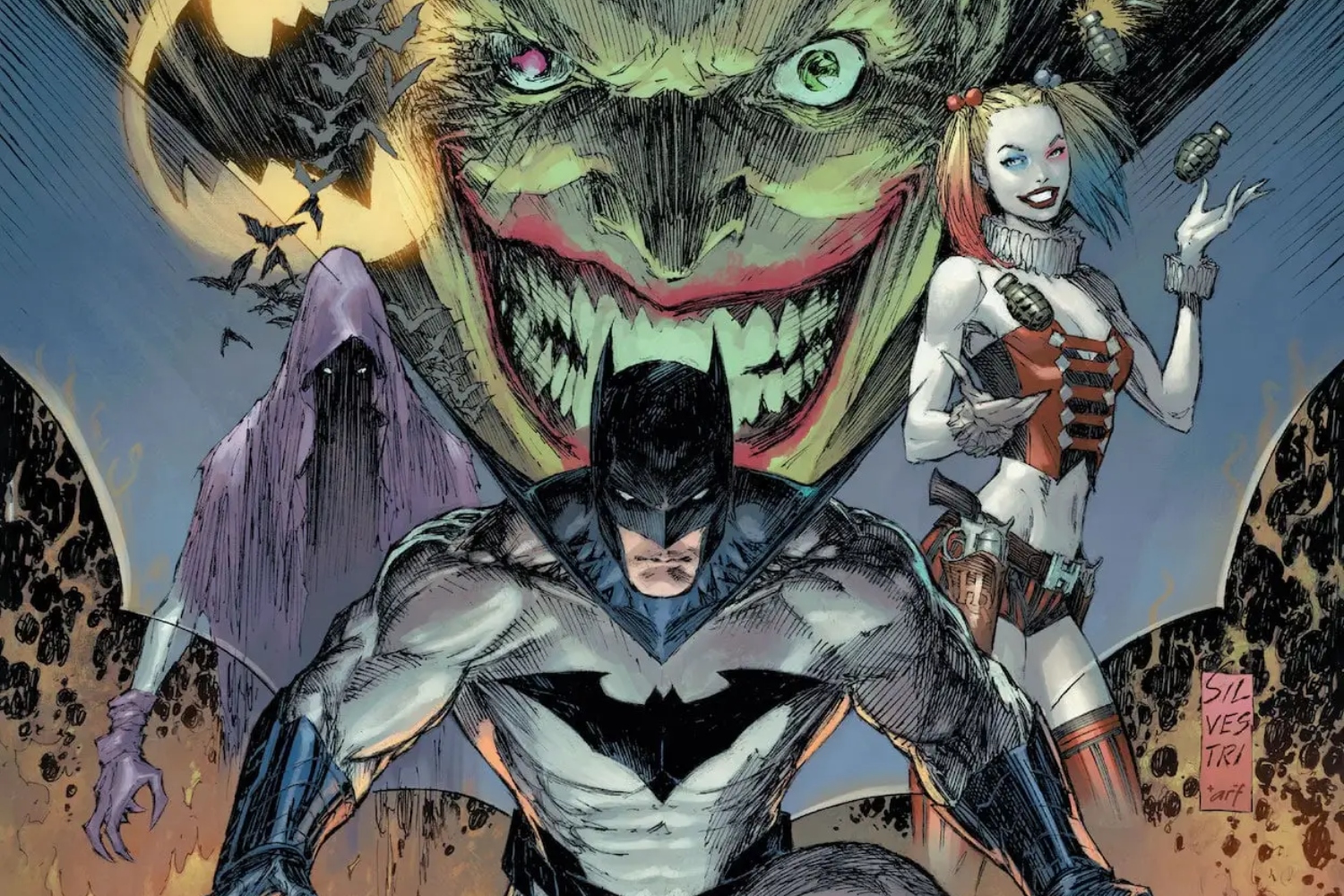 Marc Silvestri dissects the Batman-Joker team in 'Deadly Duo'