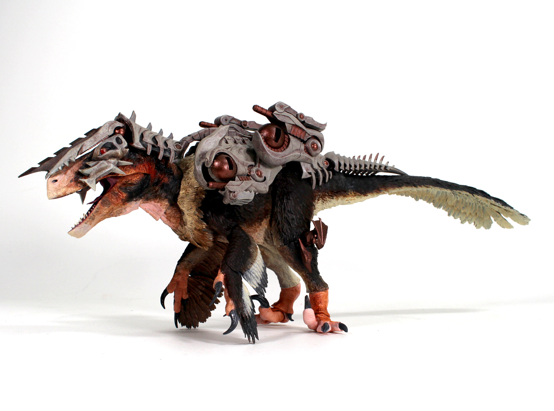 Cyberzoic: First fully painted armored dinosaurs revealed