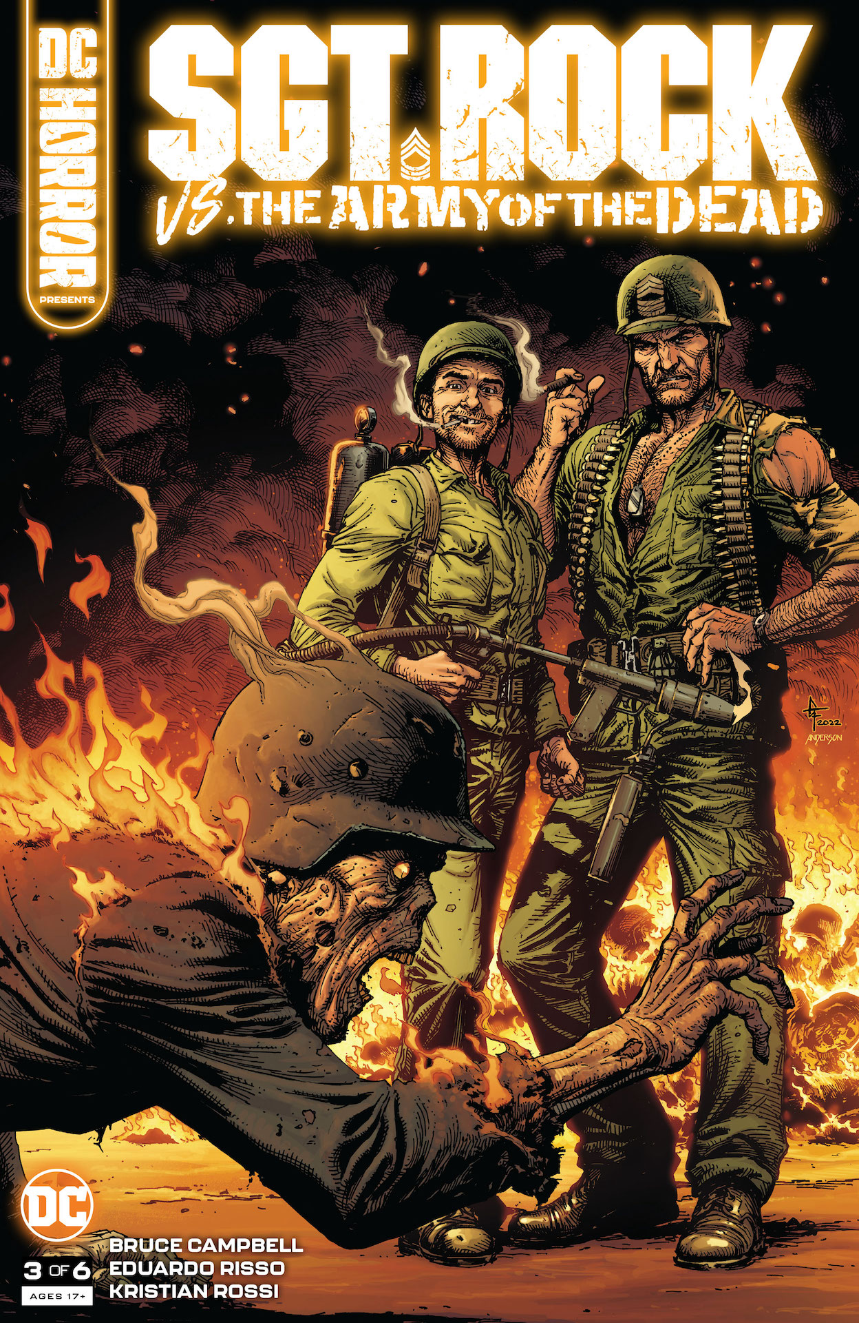 DC Preview: DC Horror Presents: Sgt. Rock vs. The Army of the Dead #3