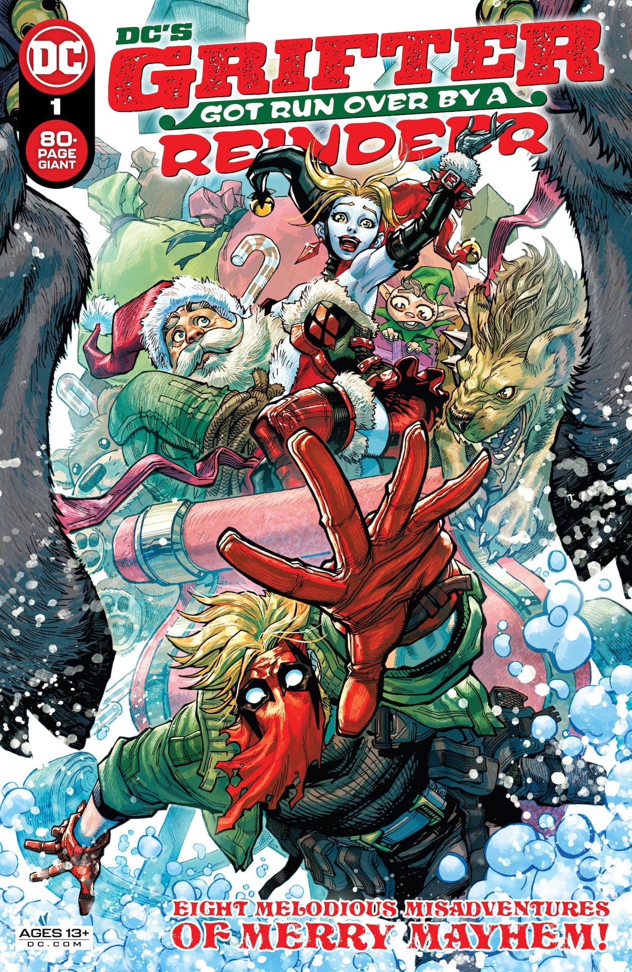 DC Preview: DC's Grifter Got Run Over by a Reindeer #1