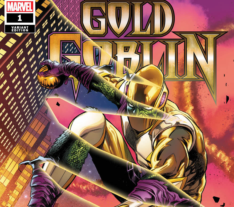 Feast your eyes on the 'Gold Goblin' #1 second printing cover