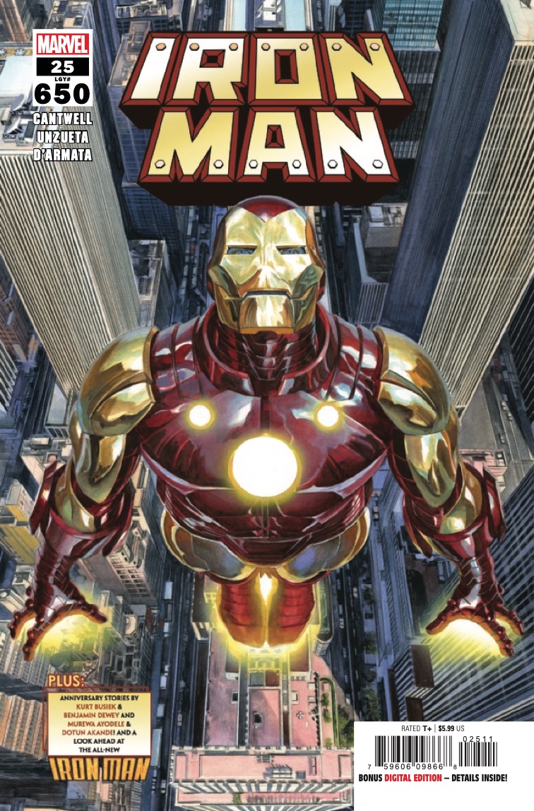 Marvel Preview: Iron Man #25 (LGY #650)