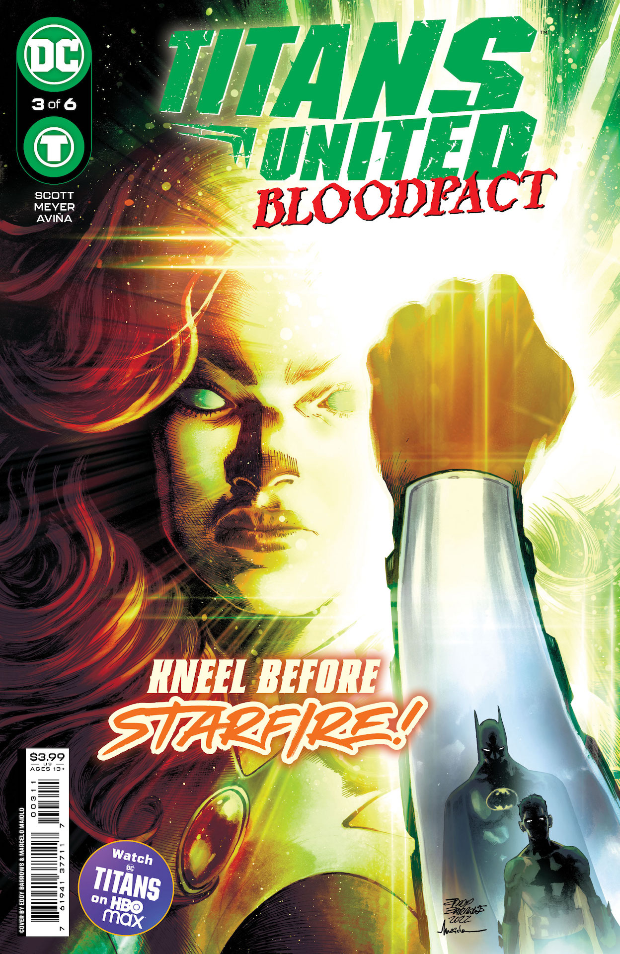 DC Preview Titans United: Bloodpact #3