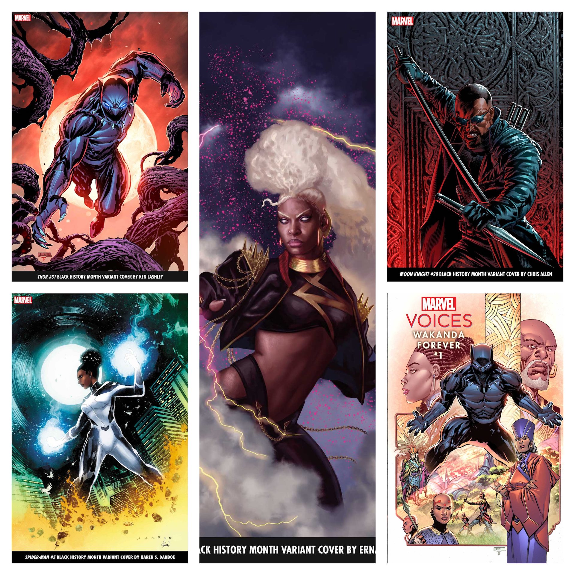 Marvel Comics reveals 2023 Black History Month celebrations
