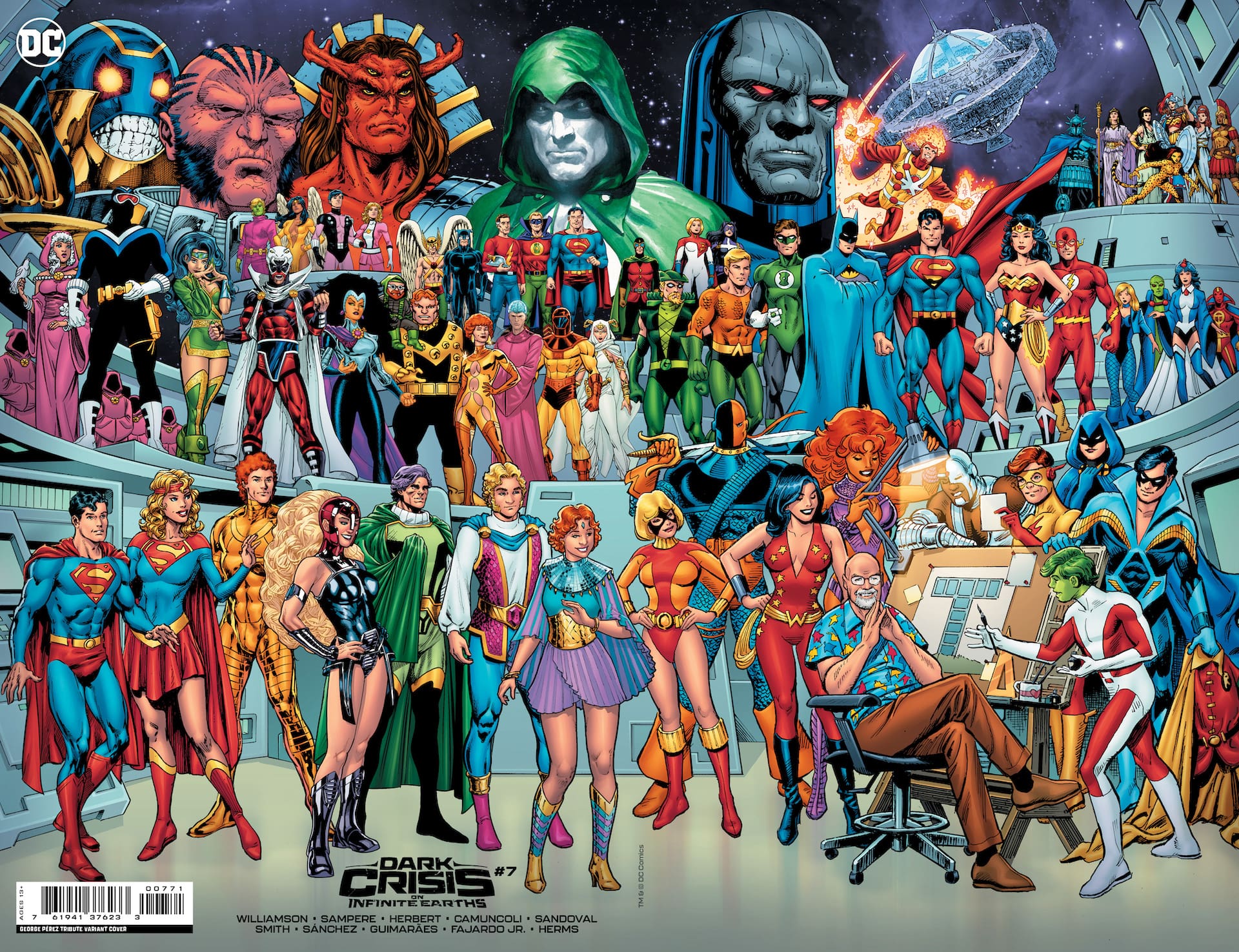 DC Preview: Dark Crisis on Infinite Earths #7