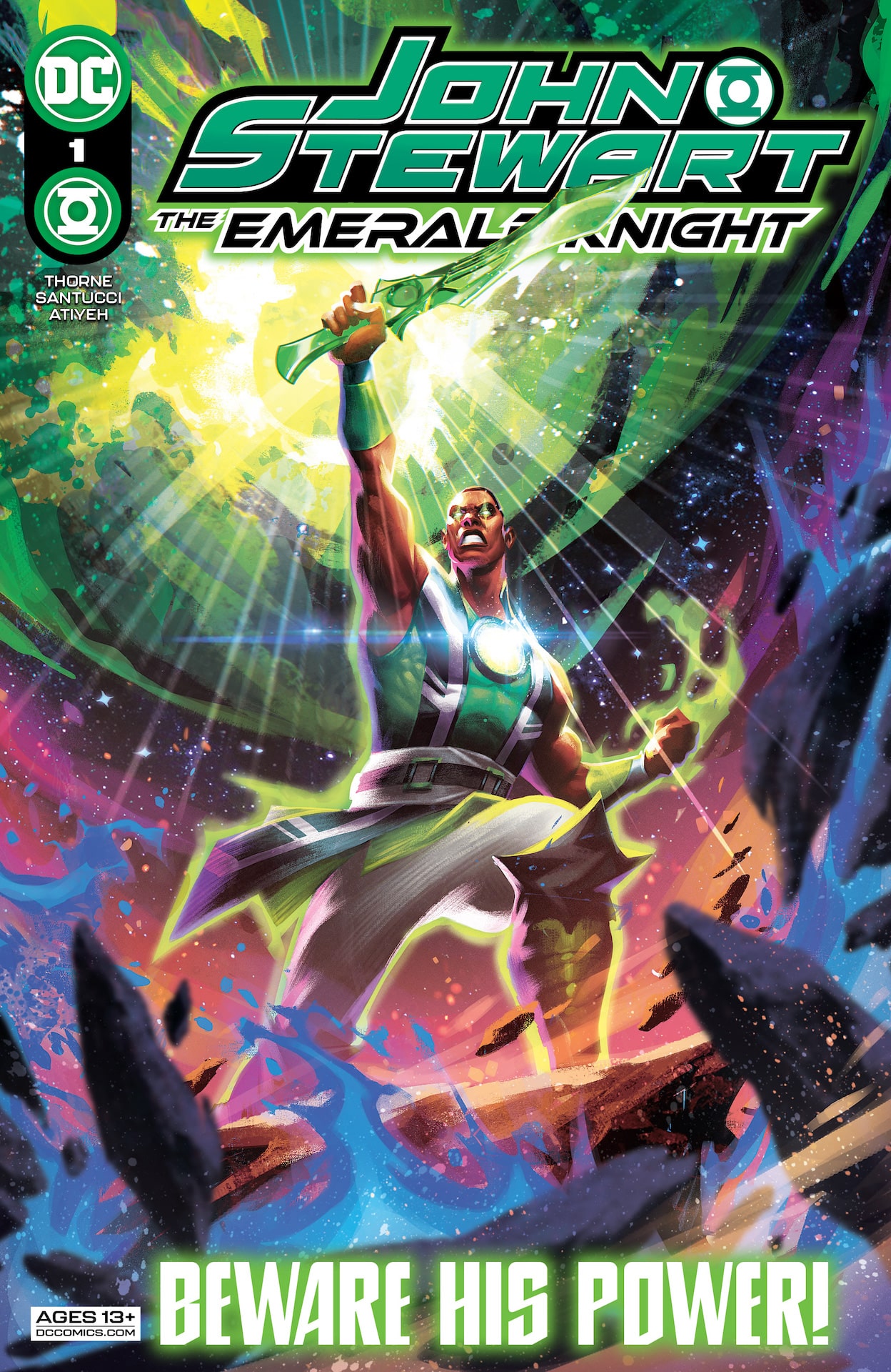DC Preview: John Stewart: The Emerald Knight #1