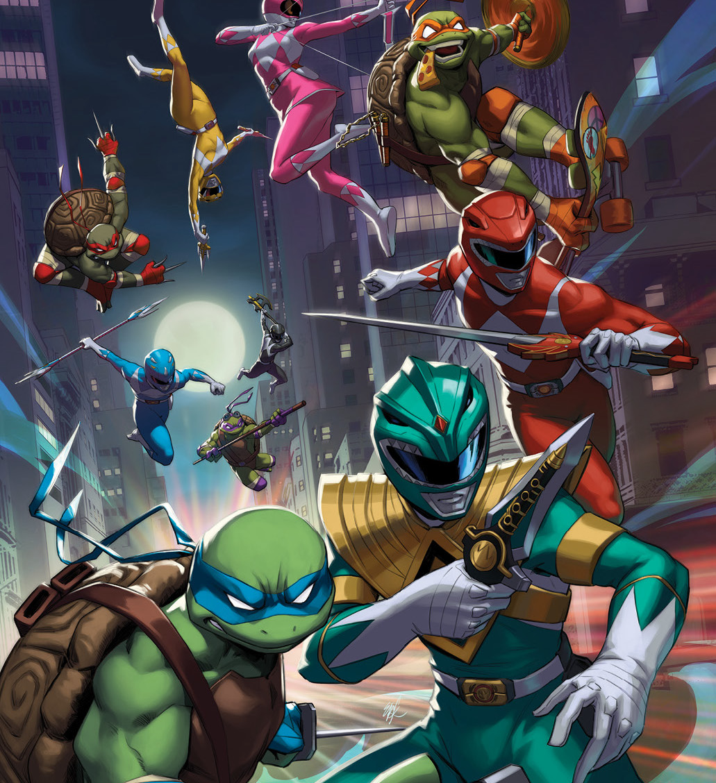 BOOM! Preview: Mighty Morphin Power Rangers/Teenage Mutant Ninja Turtles II #1