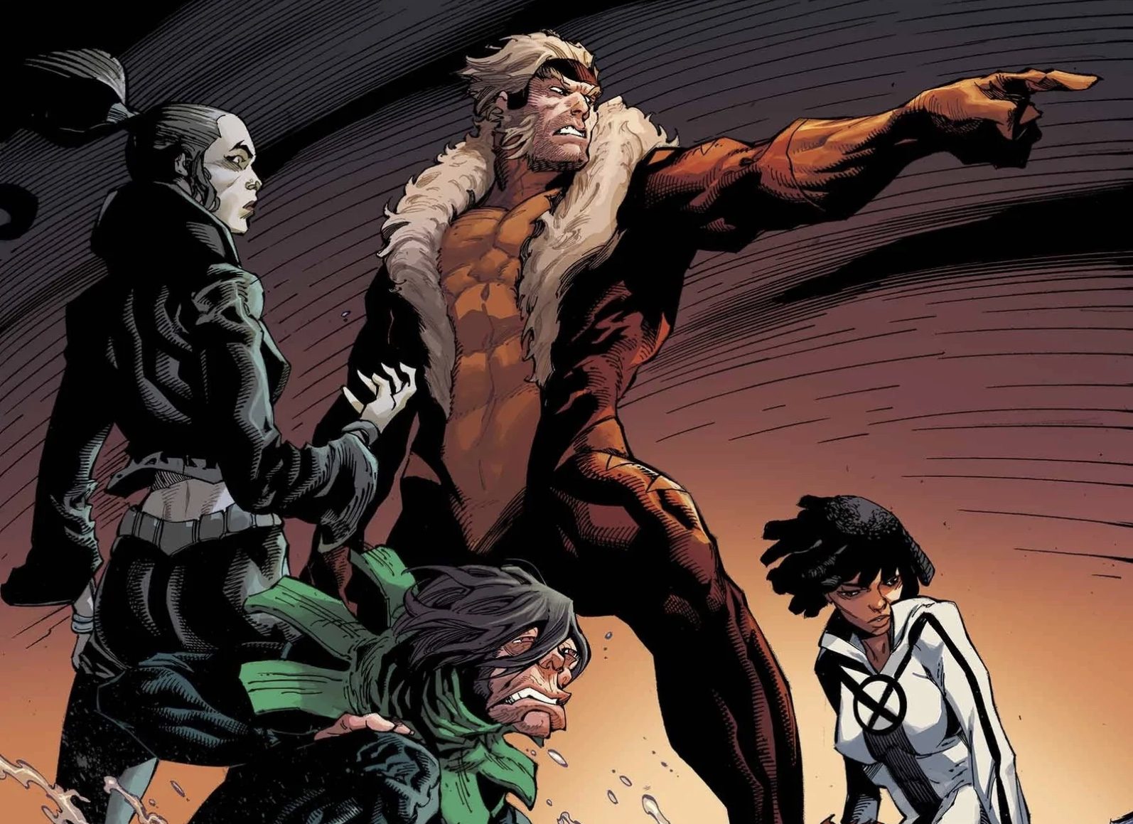 In 'Sabretooth & the Exiles' #2, an obscure villain climbs the ranks