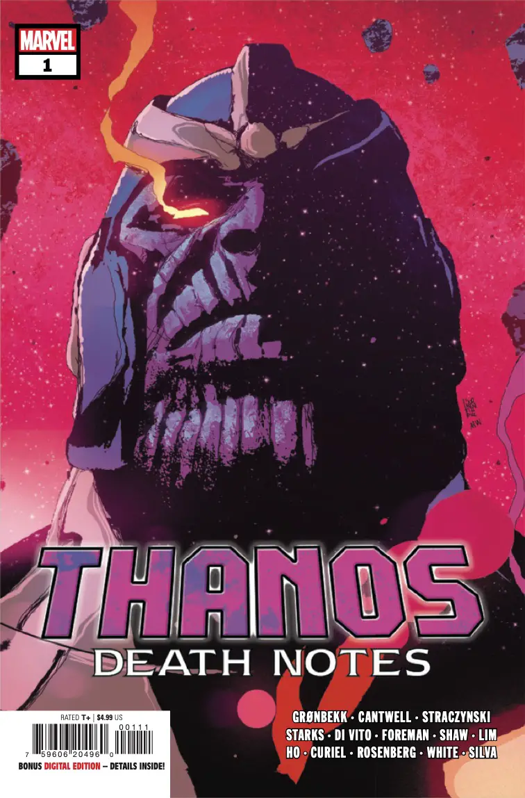 Marvel Preview: Thanos: Death Notes #1