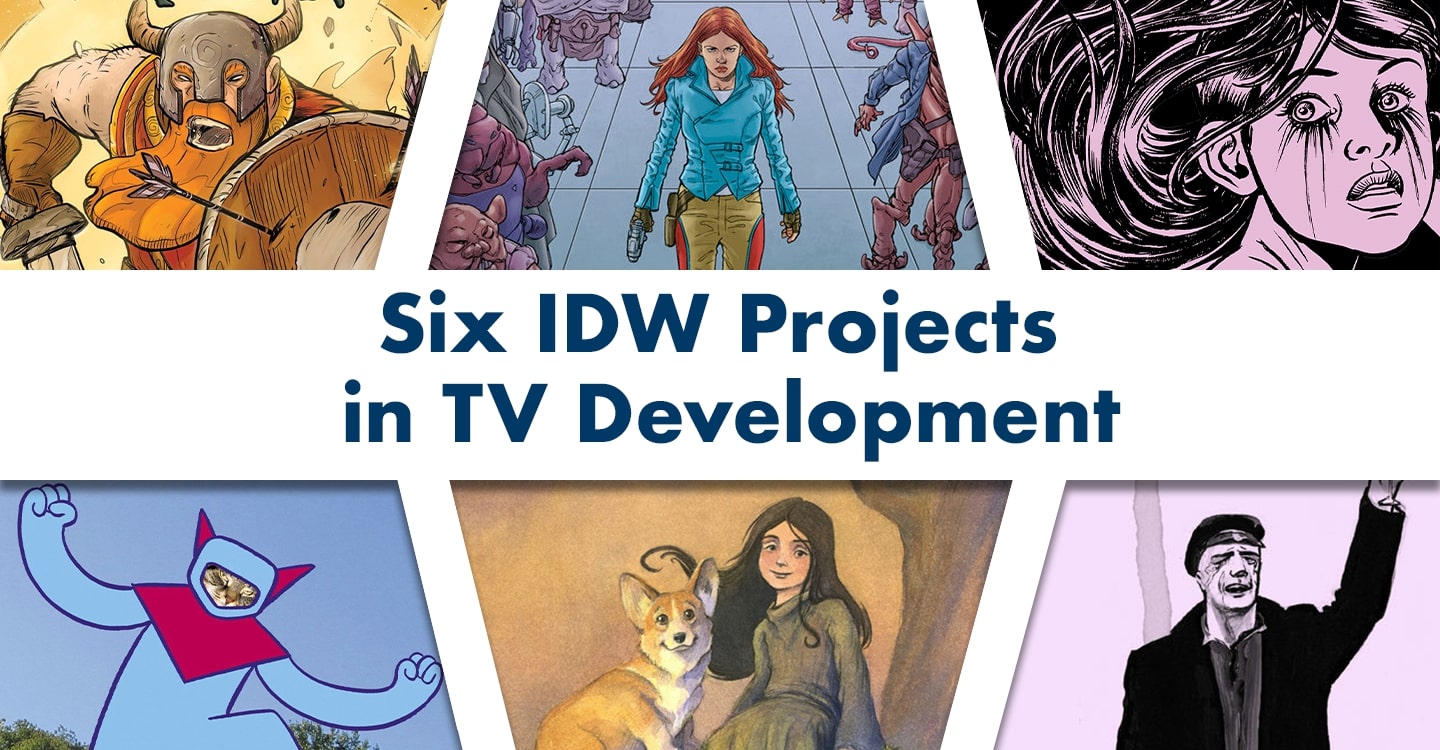 IDW outlines six comics projects soon to be television series