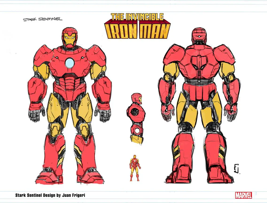 Marvel reveals Stark Industry Sentinels coming in FCBD 2023 Avengers/X-Men