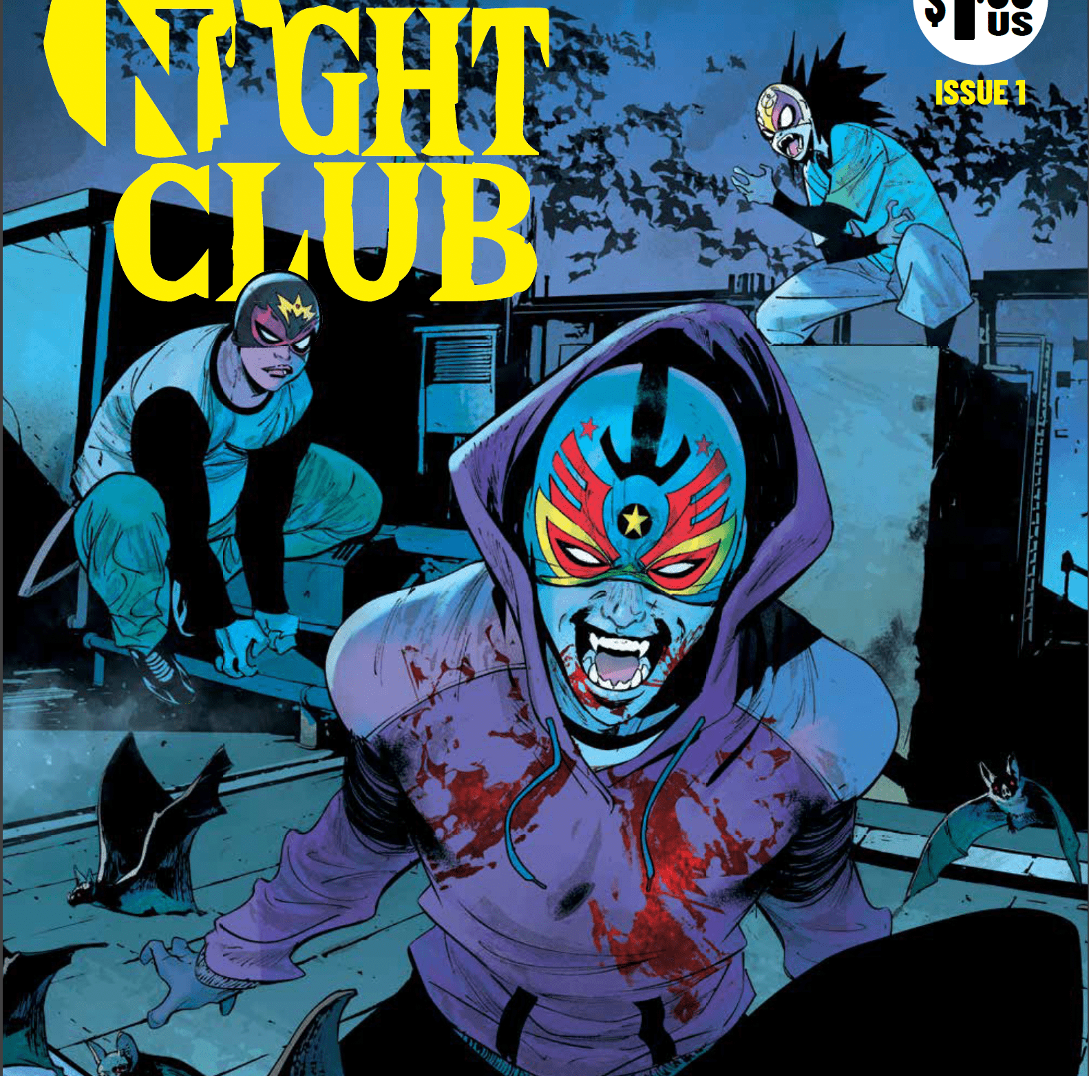 'Night Club' #1 introduces a superhero style vampire narrative