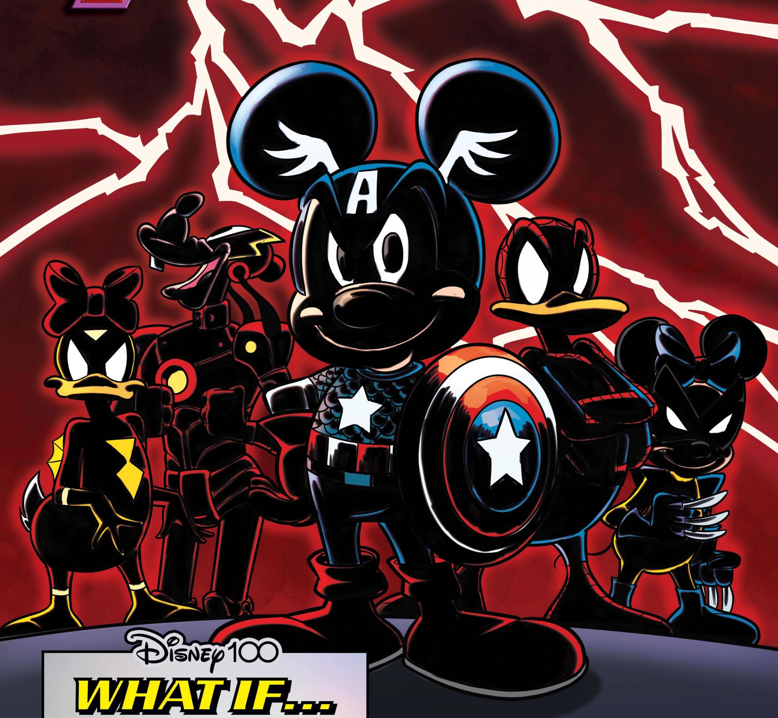 Marvel releases new Disney/Marvel mashups in Disney 100 Years of Wonder covers