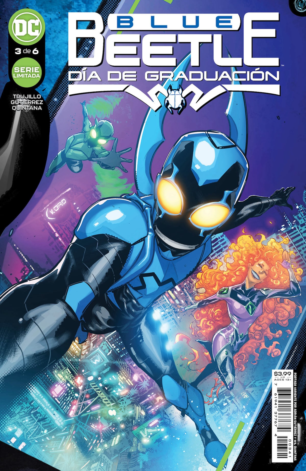 DC Preview: Blue Beetle: Graduation Day #3 (Spanish)