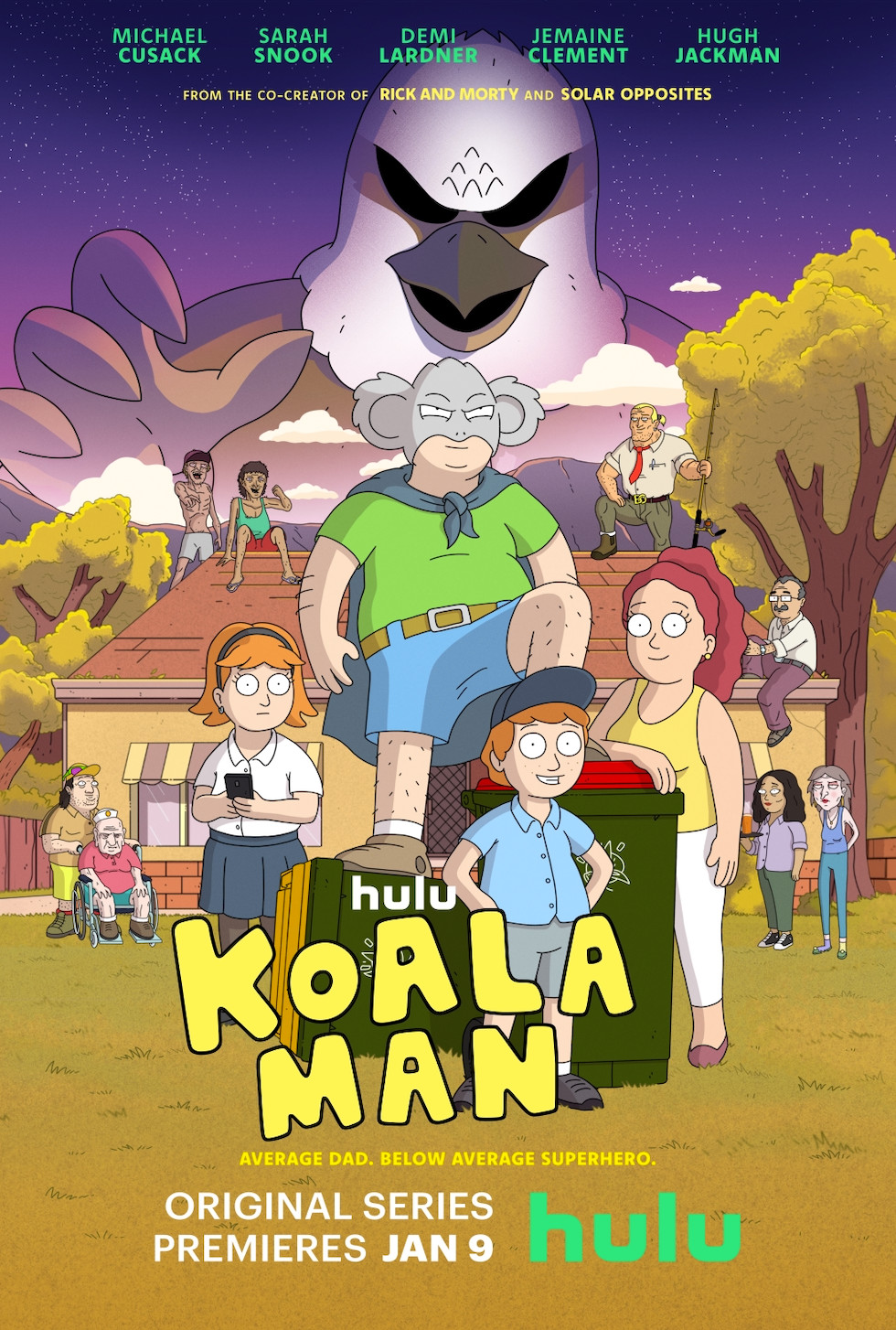 key art koala man poster