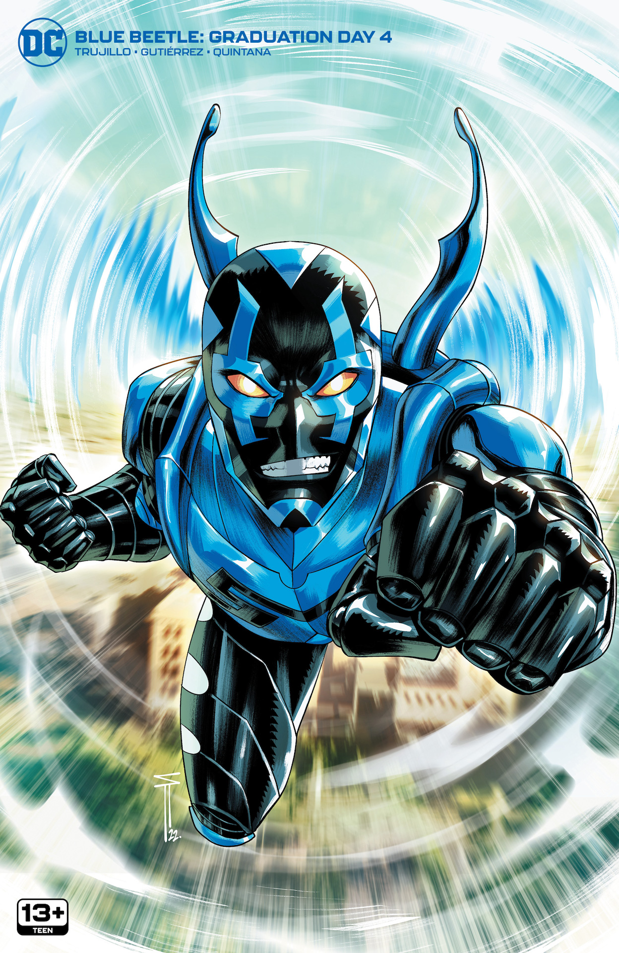 DC Preview: DC Preview: Blue Beetle: Graduation Day #4 (Spanish)