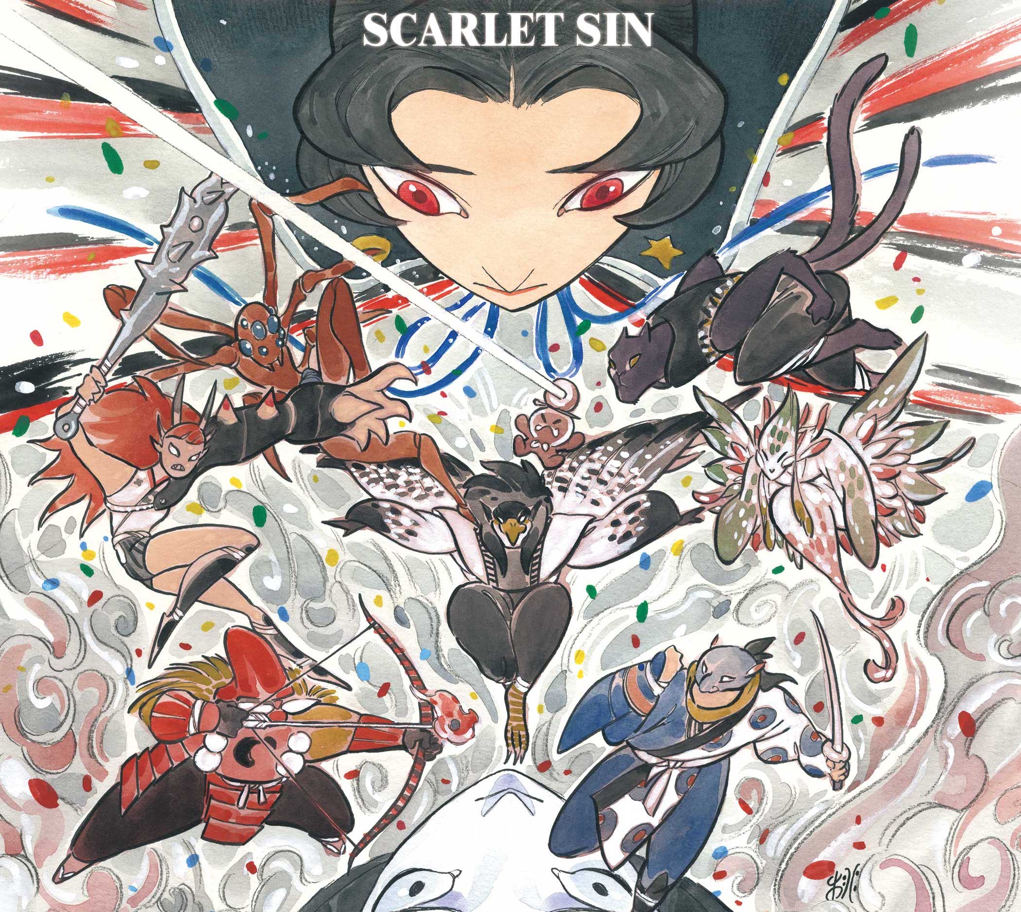 Peach Momoko's 'Demon Wars' to conclude with 'Demon Wars: Scarlet Sin' #1