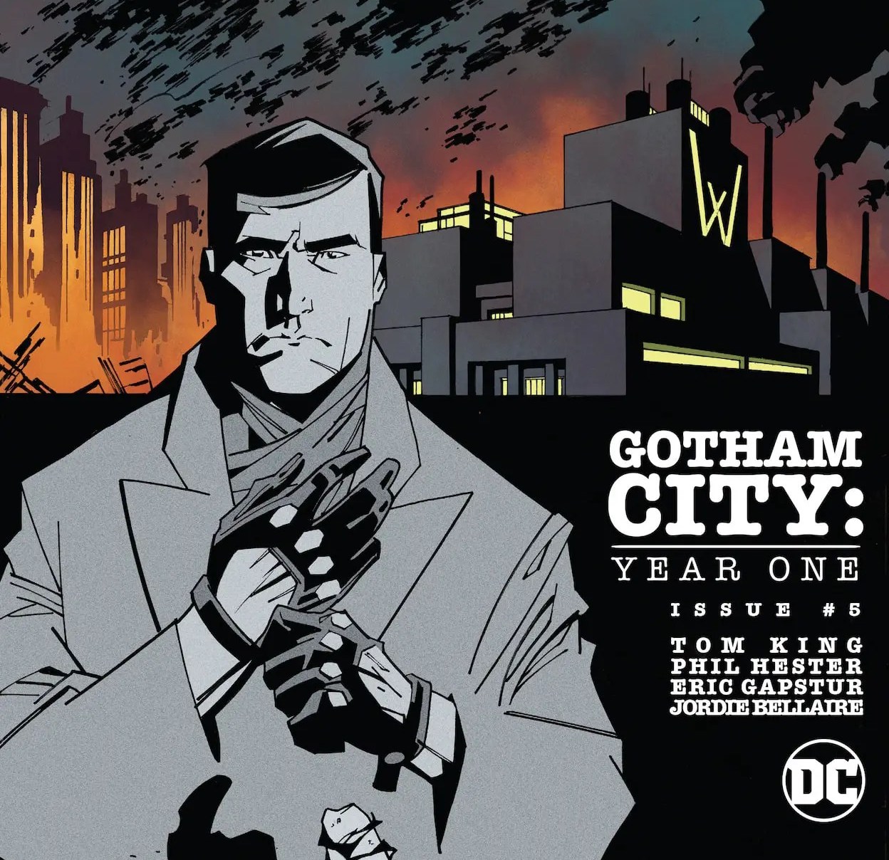 'Gotham City: Year One' #5 sets Gotham on fire