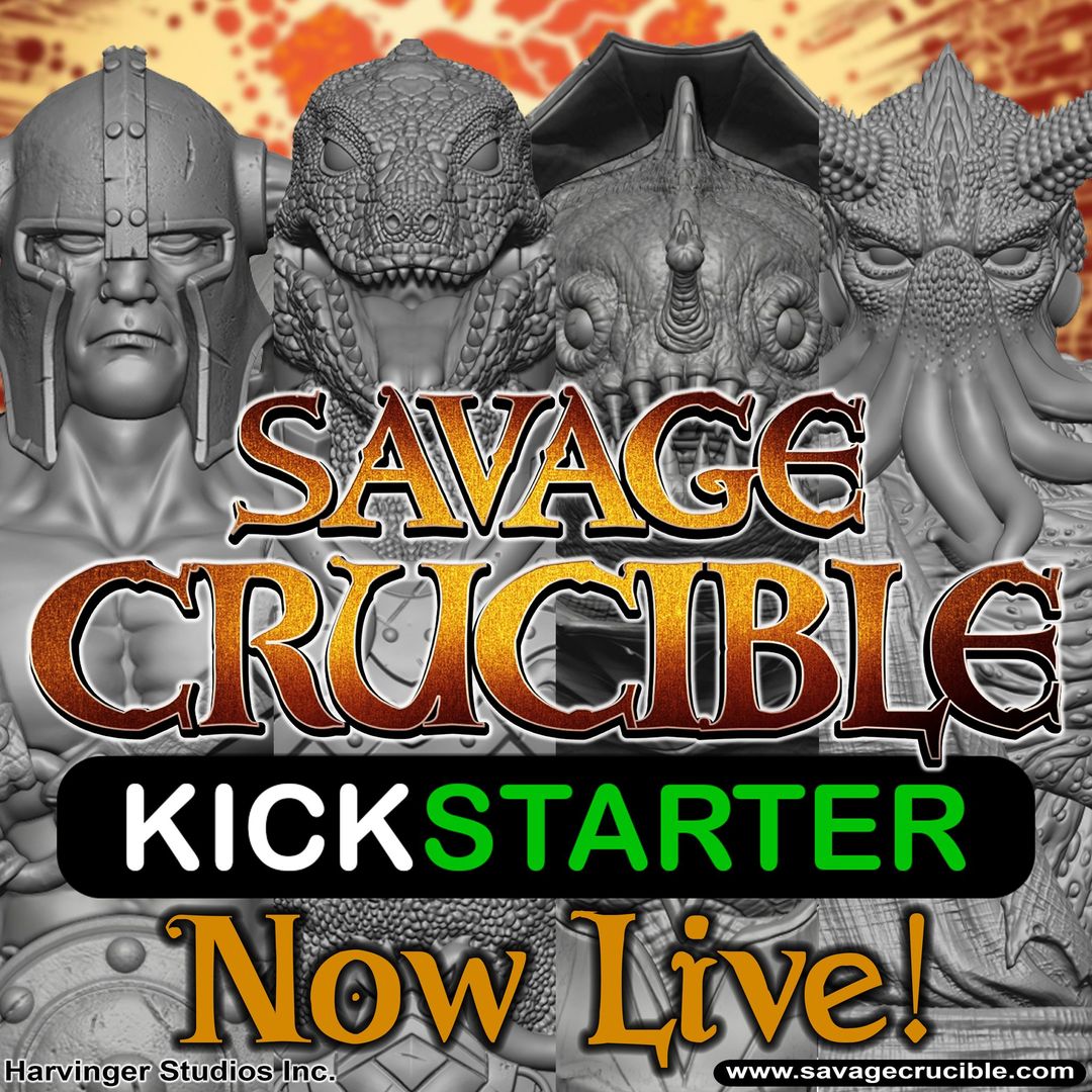 Kickstarter Alert: Savage Crucible action figures