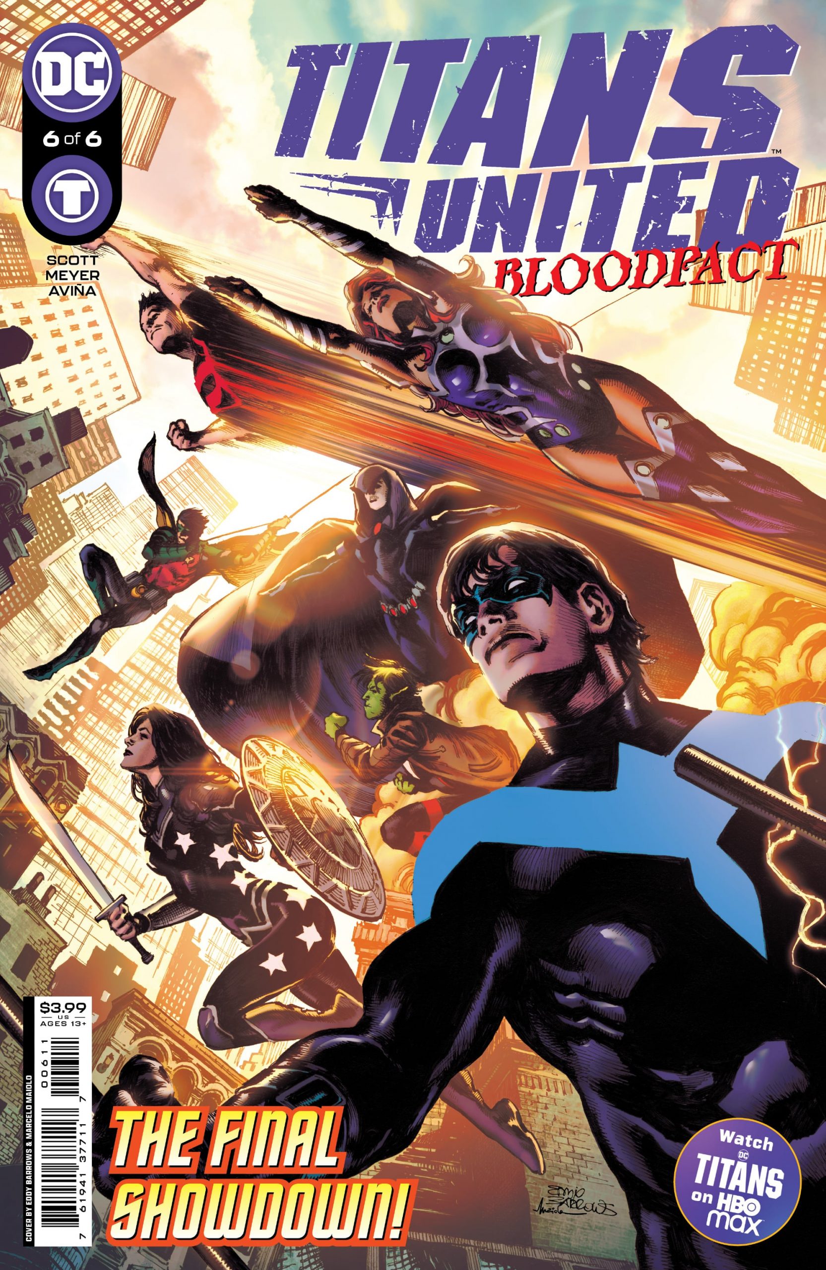 DC Preview: Titans United: Bloodpact #6