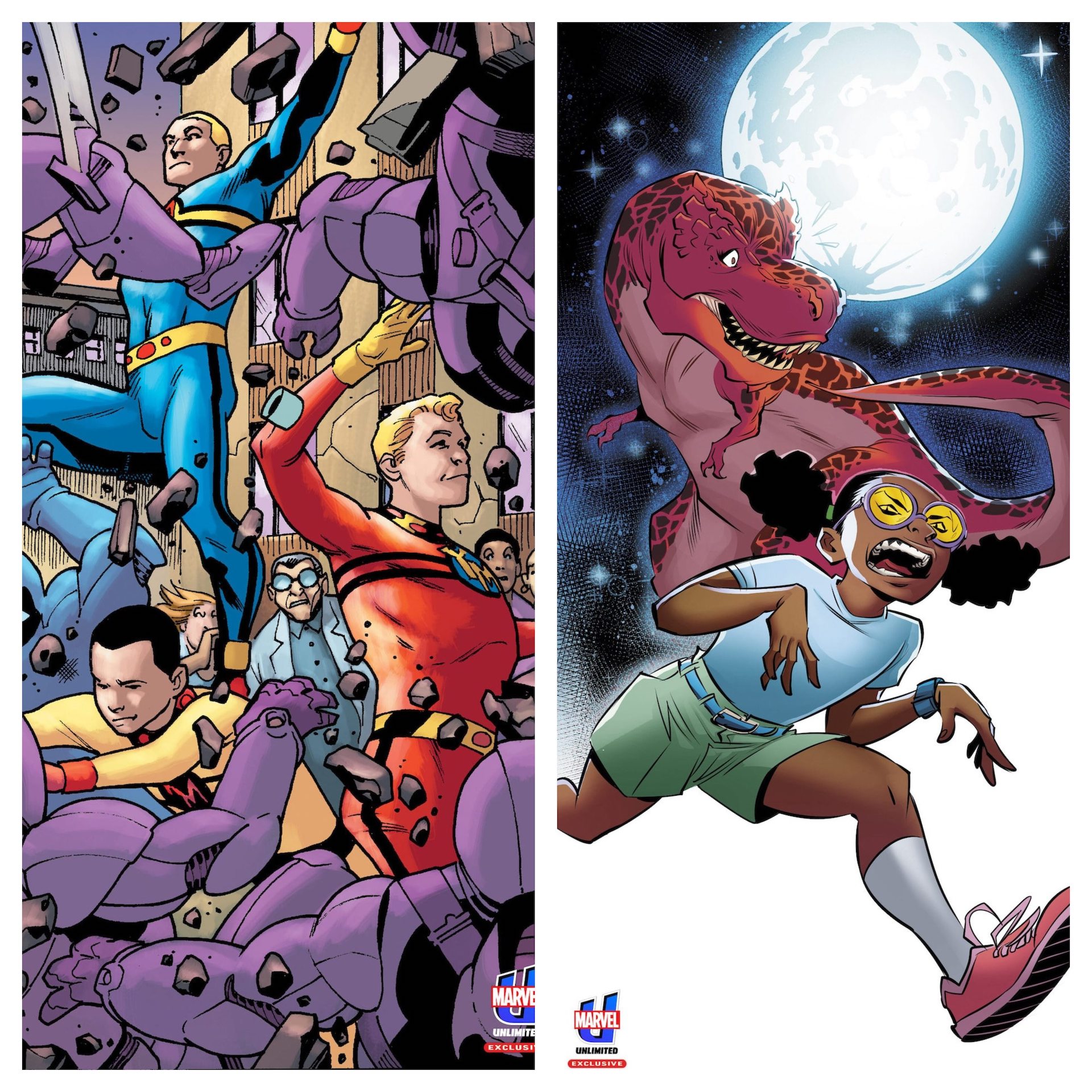 Marvel releases Moon Girl and Miracleman Infinity Comics today