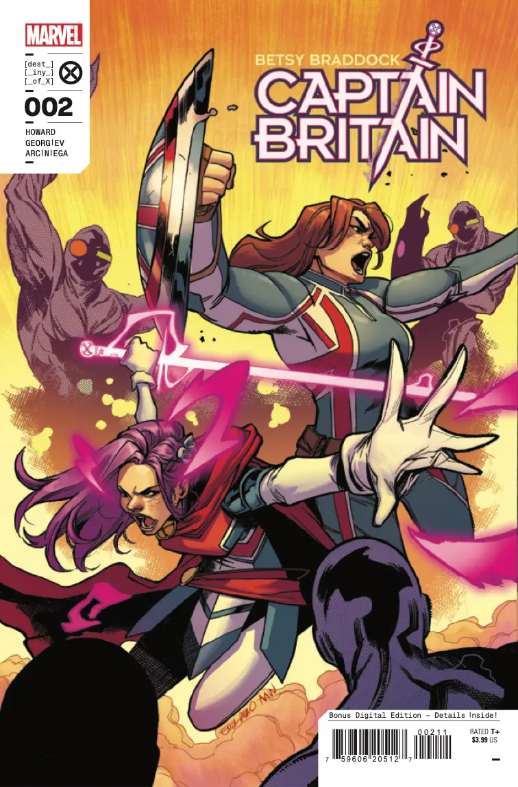 Marvel Preview: Betsy Braddock: Captain Britain #2