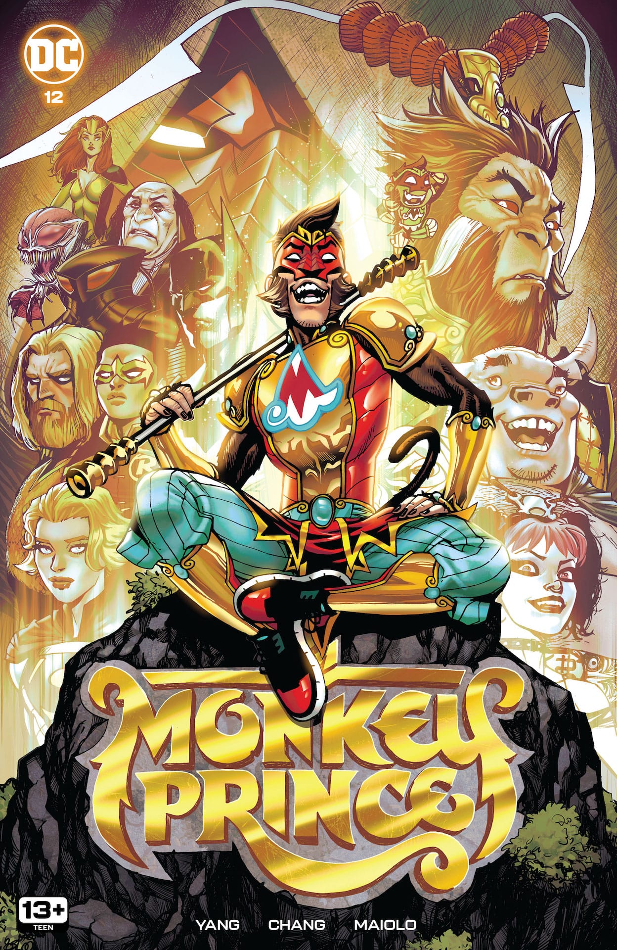 DC Preview: Monkey Prince #12