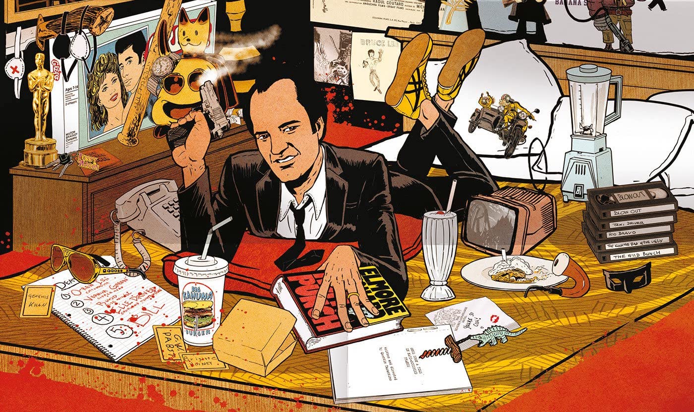 Quentin Tarantino gets biographical graphic novel 'Quentin by Tarantino' October 2023