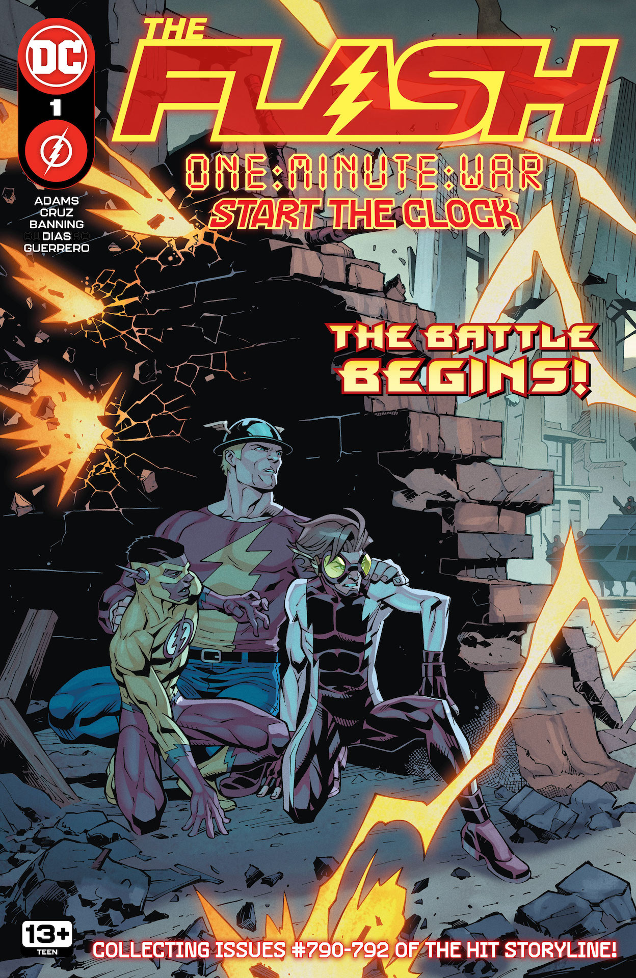 DC Preview: The Flash: One-Minute War - Start the Clock #1