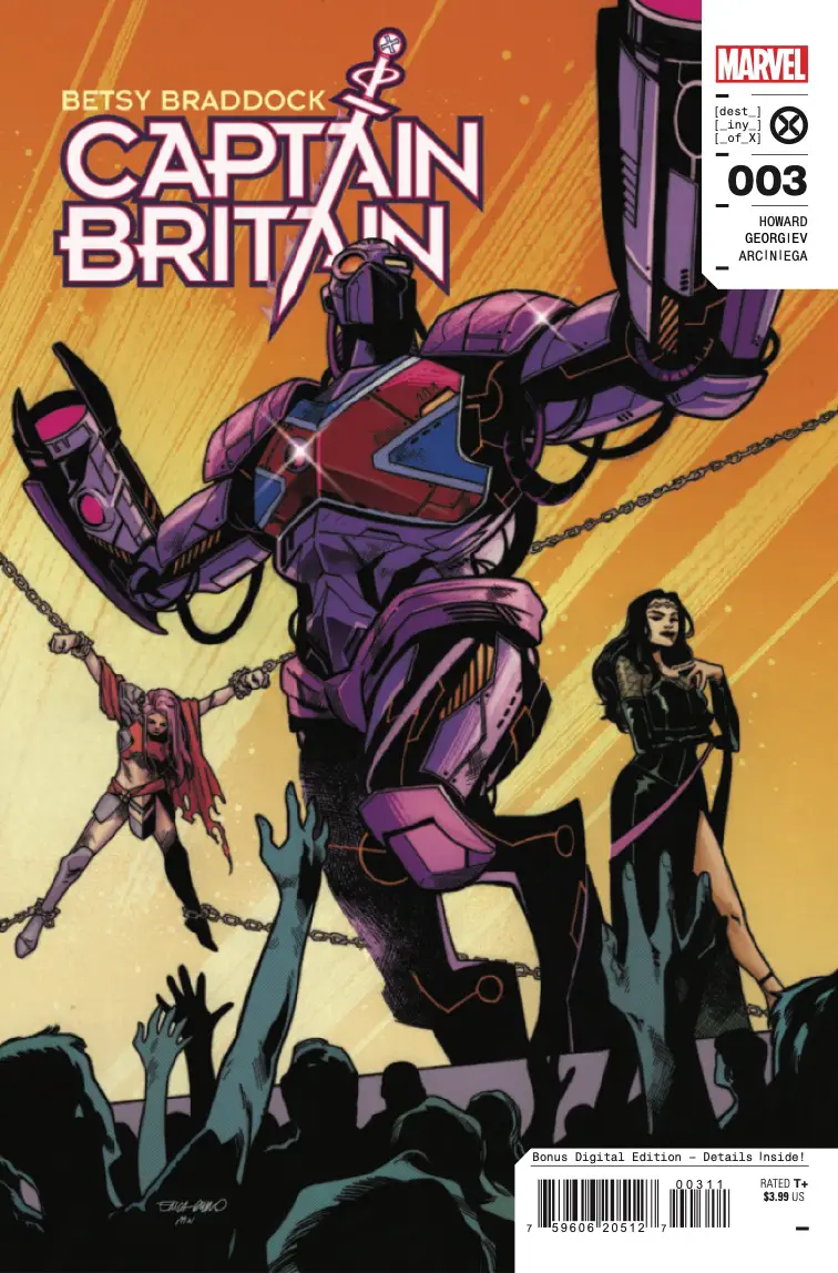 Marvel Preview: Betsy Braddock: Captain Britain #3