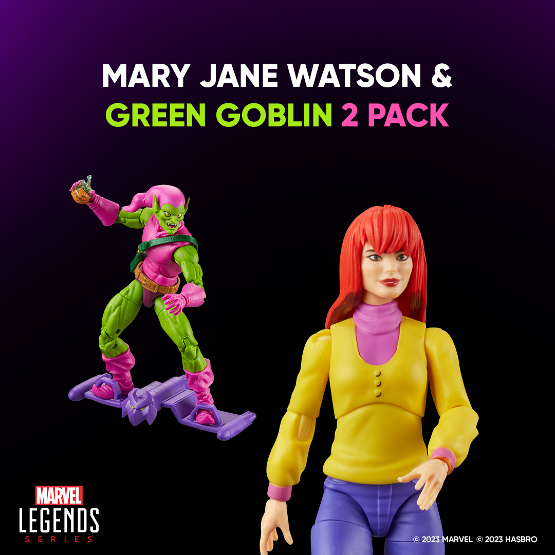 Marvel Legends: Animated Green Goblin and MJ set revealed