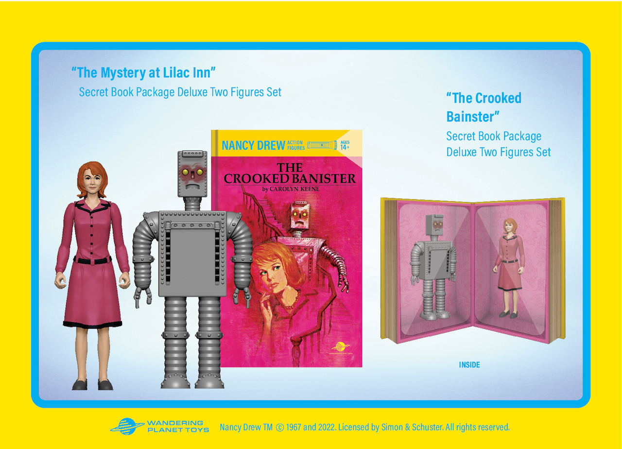 Wandering Planet Toys launches first-ever Nancy Drew action figures line on Kickstarter