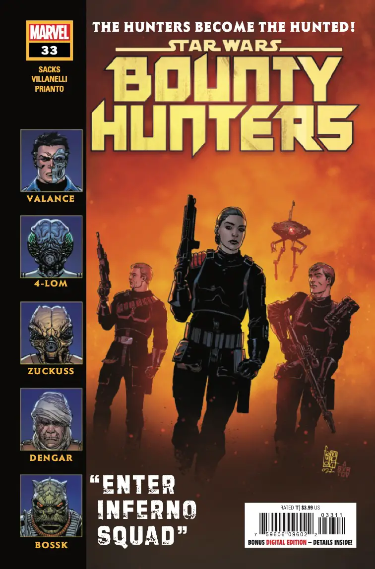 Marvel Preview: Star Wars: Bounty Hunters #33