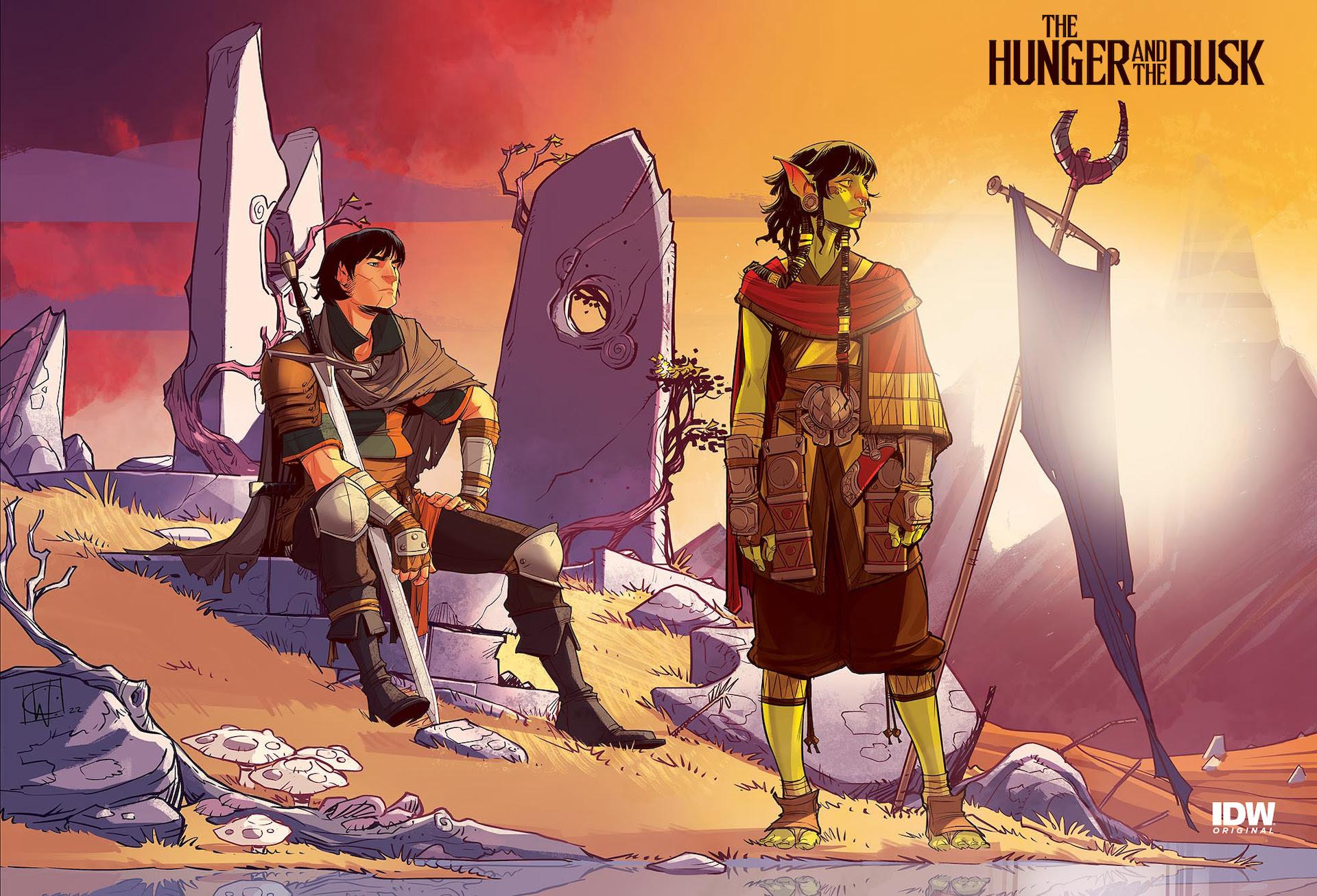 New ongoing high fantasy series 'The Hunger and the Dusk' launching July 2023