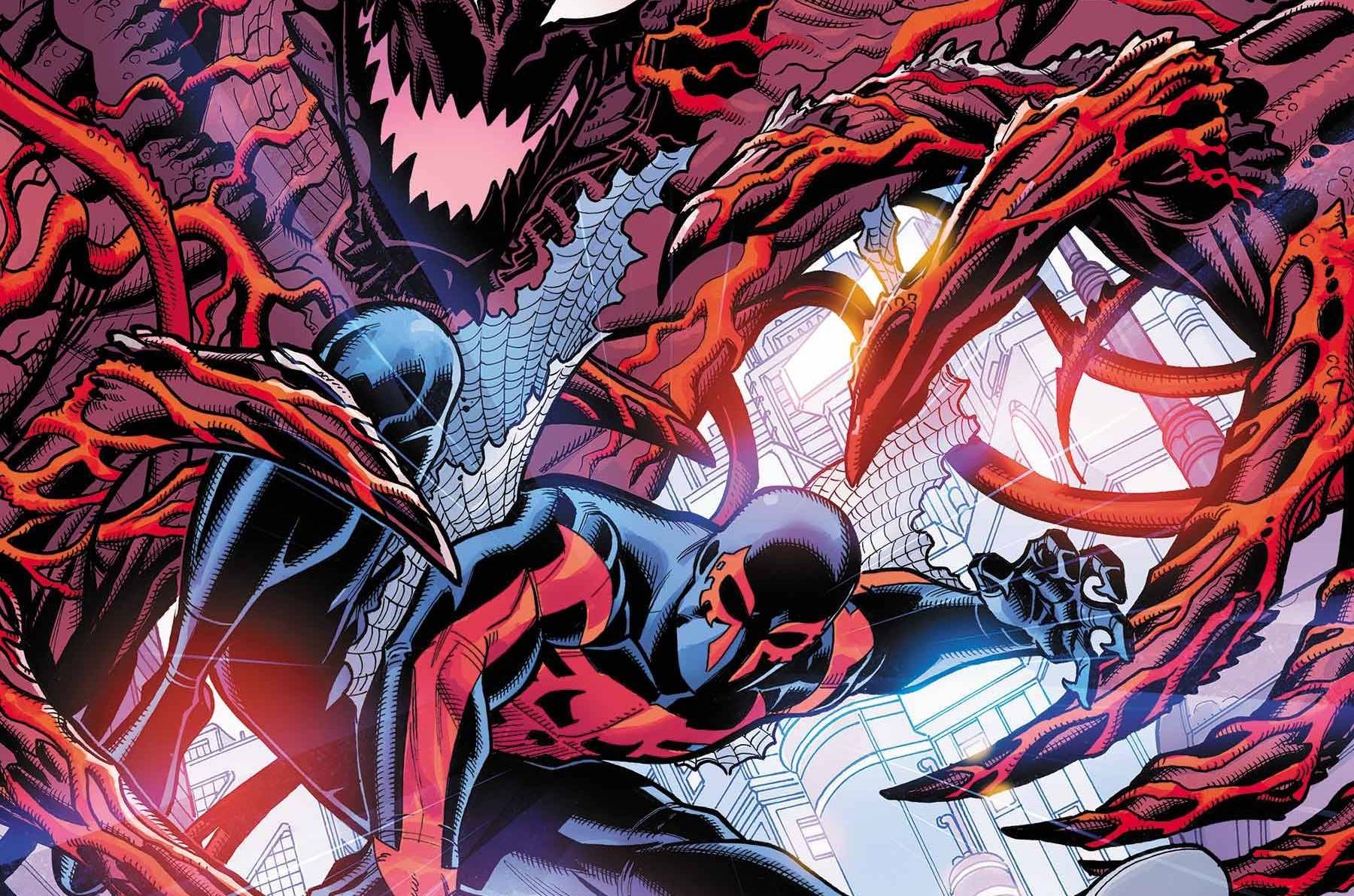 'Spider-Man 2099: Dark Genesis' #1 comes out swinging with Carnage 2099