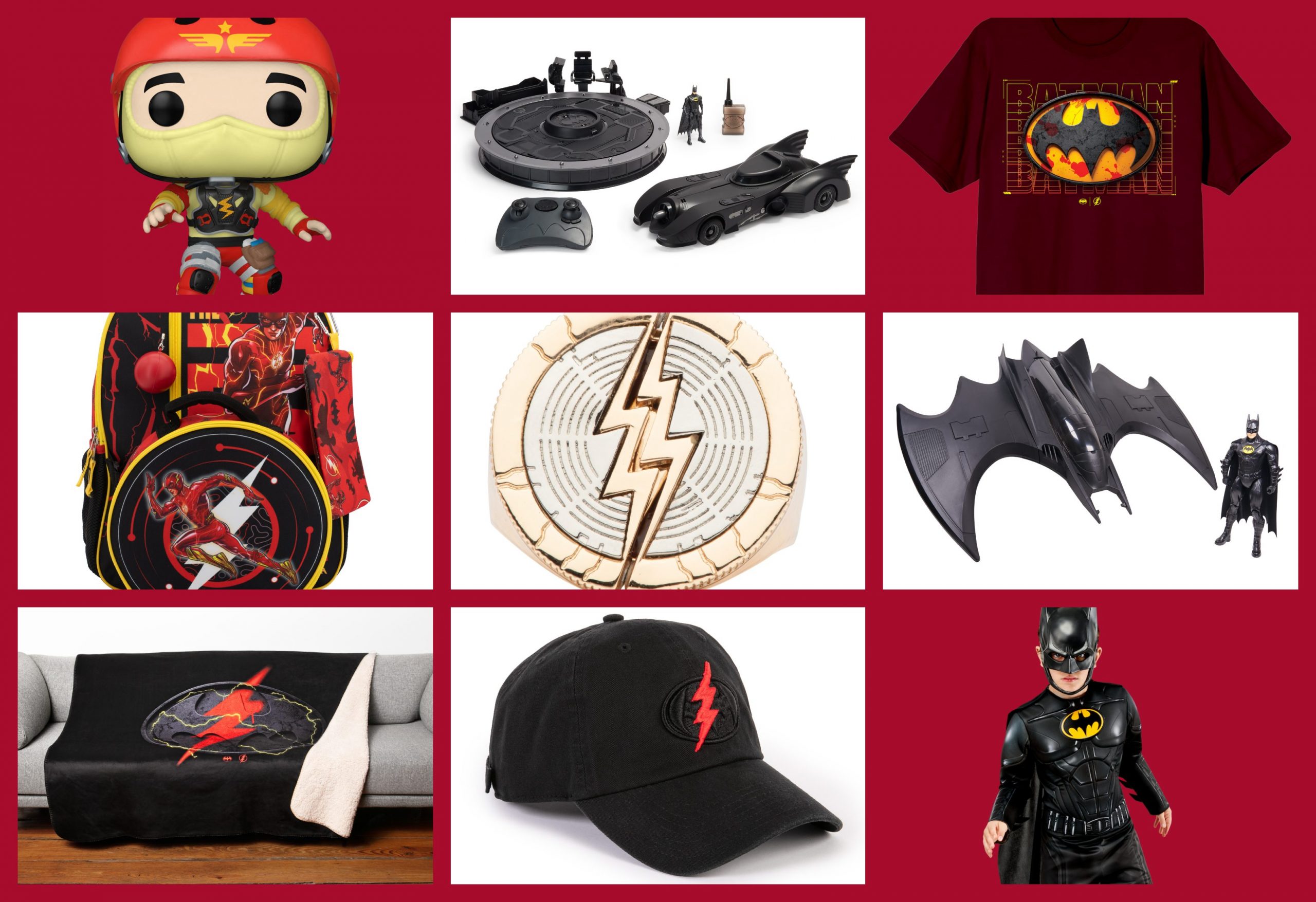 DC reveals 'The Flash' merchandise including toys, clothes, jewelry and more