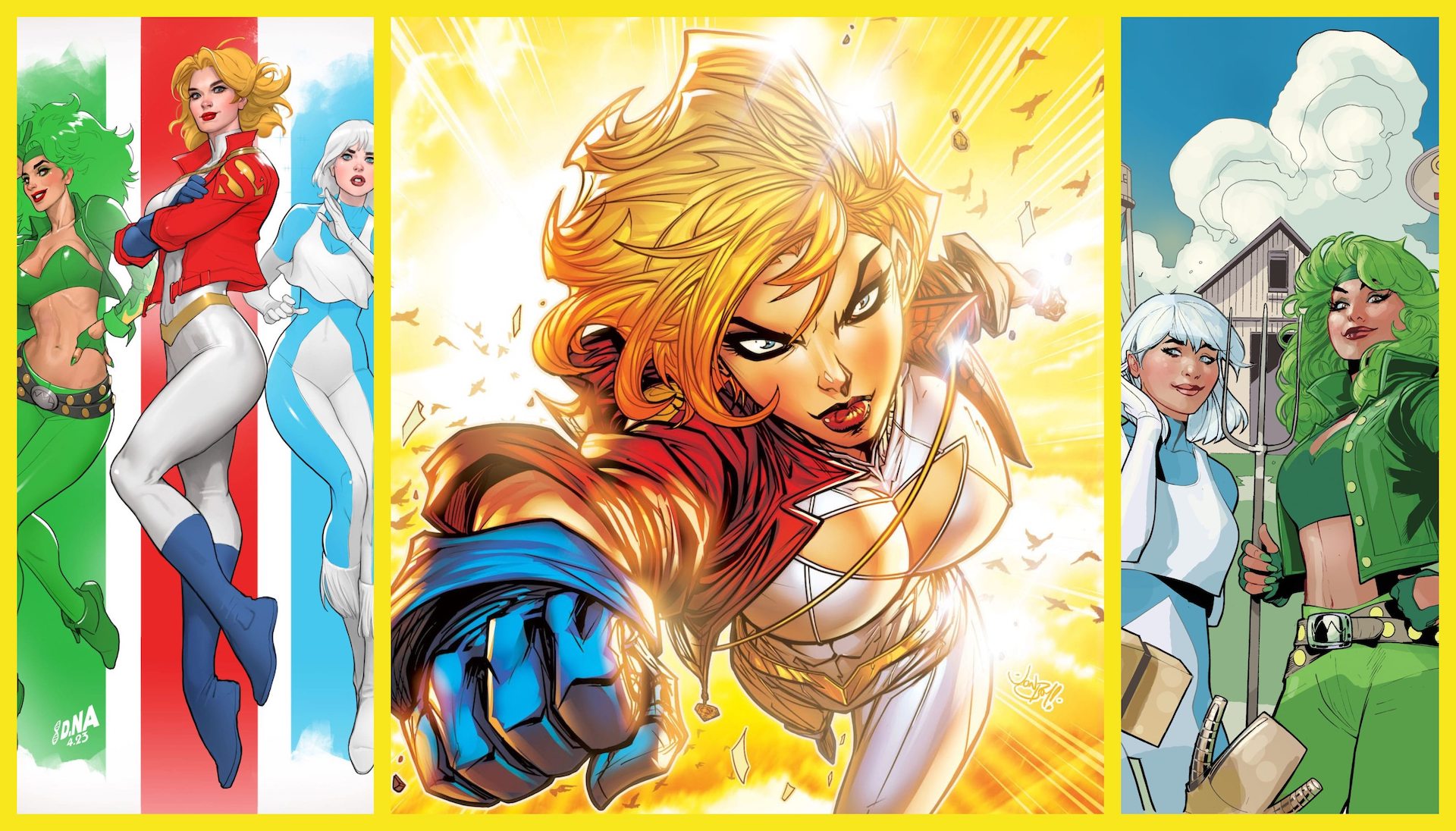 Dawn of DC adds new series 'Power Girl' and 'Fire & Ice: Welcome to Smallville'