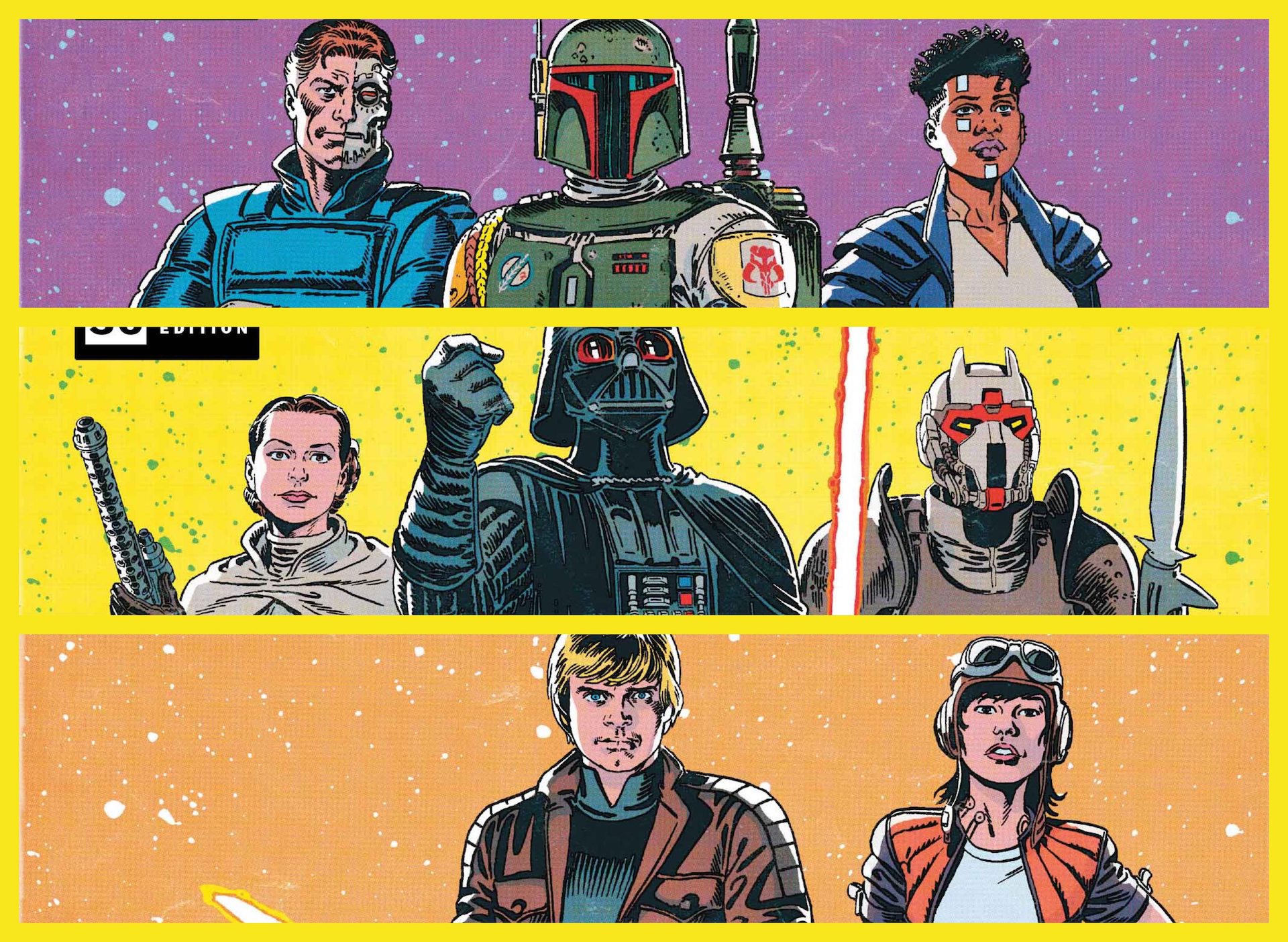 Jerry Ordway's Star Wars trade dress variant covers coming July 2023
