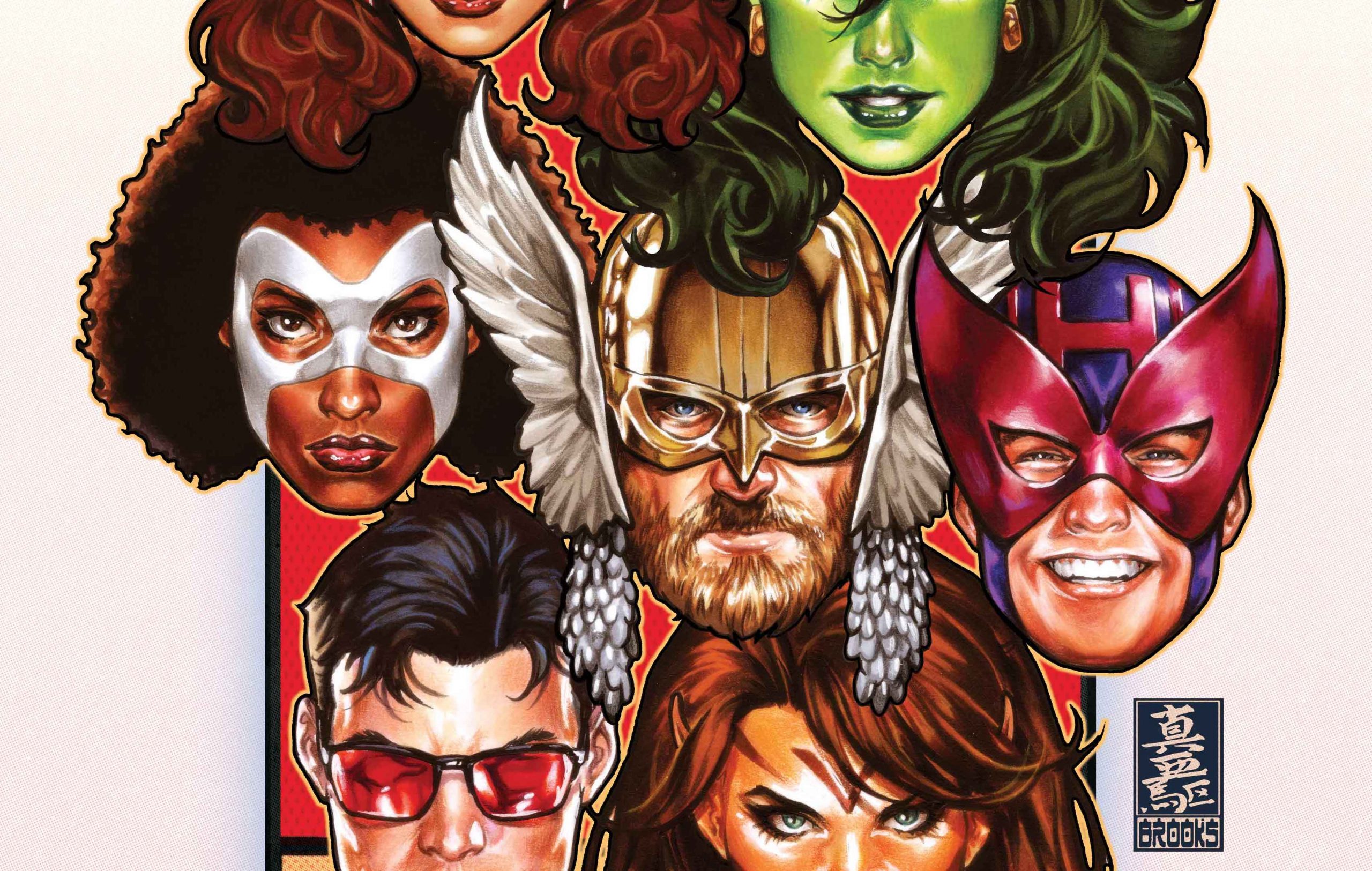 Marvel unveils Corner Box Covers variant cover line by Mark Brooks