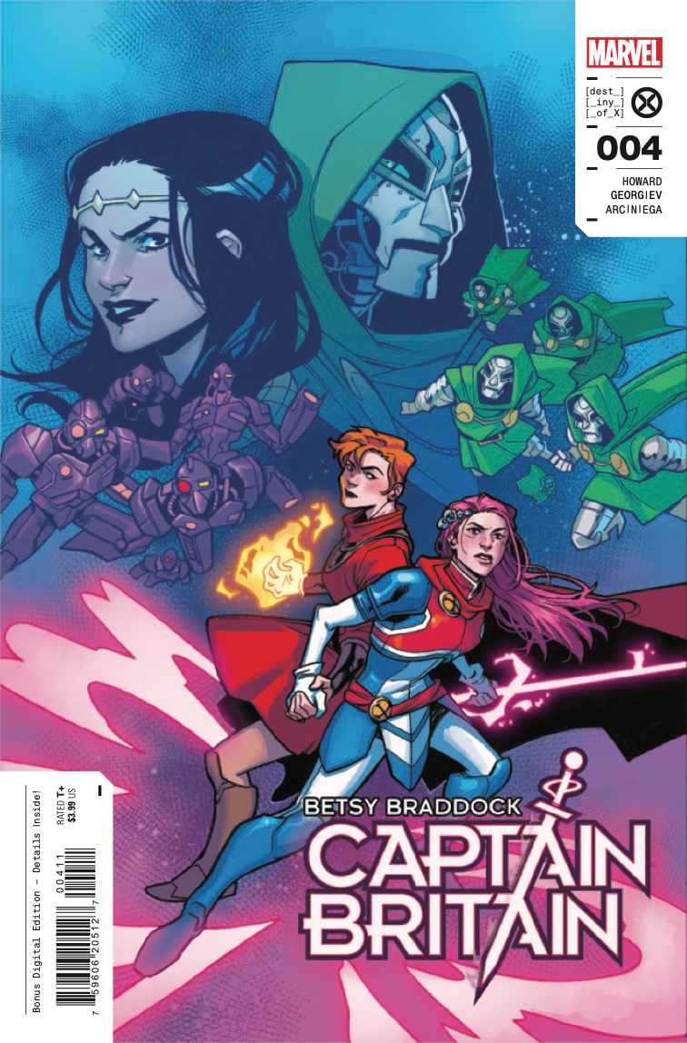 Marvel Preview: Betsy Braddock: Captain Britain #4