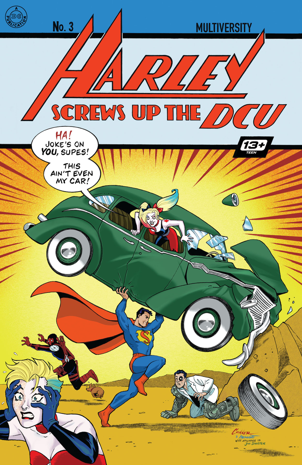 DC Preview: Multiversity: Harley Screws Up the DCU #3