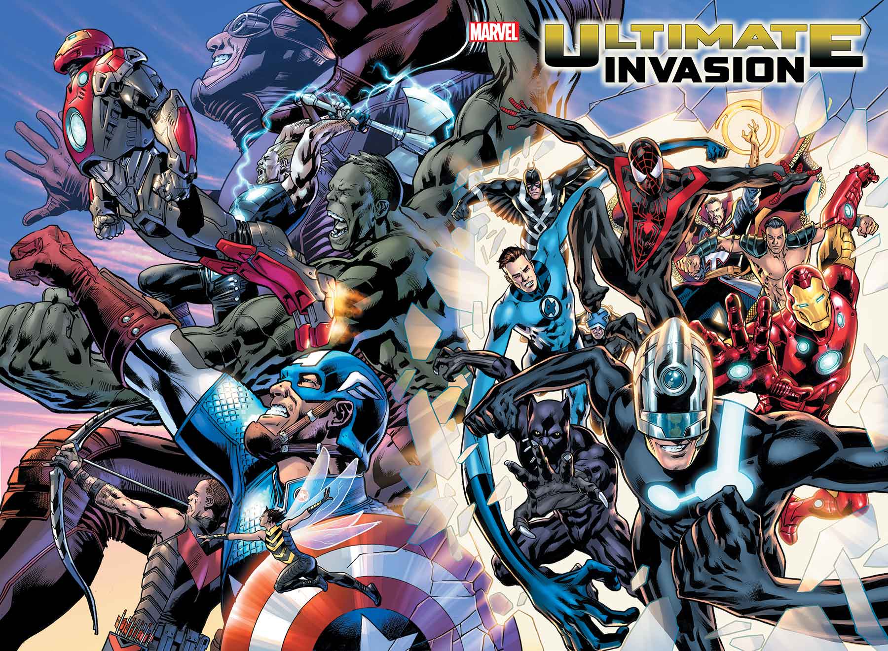 'Ultimate Invasion' #1 teaser image, interior art, and covers revealed