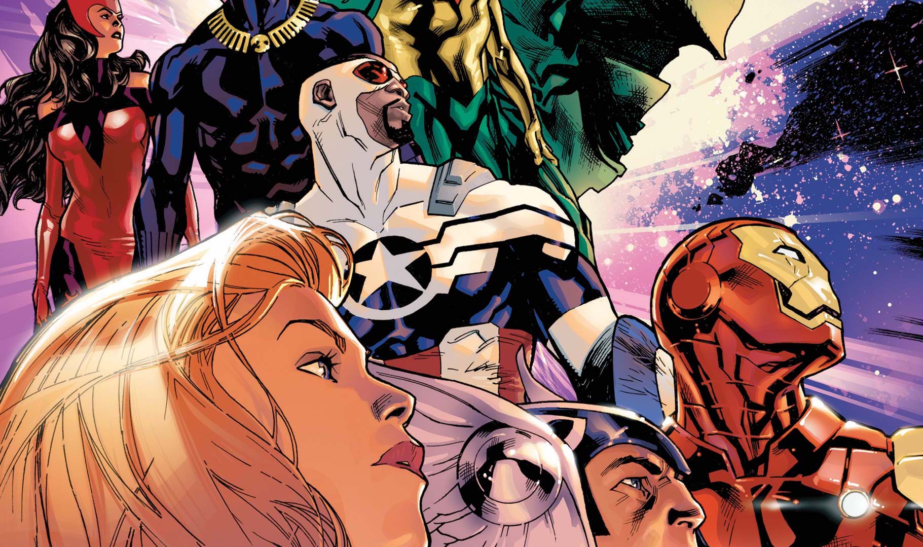 'Avengers' #1 establishes the team under Captain Marvel's leadership