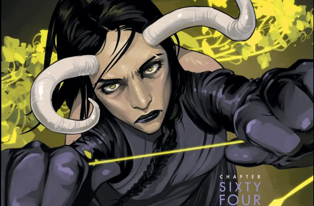 'Saga' #64 highlights the exceptional character expressions of Fiona Staples