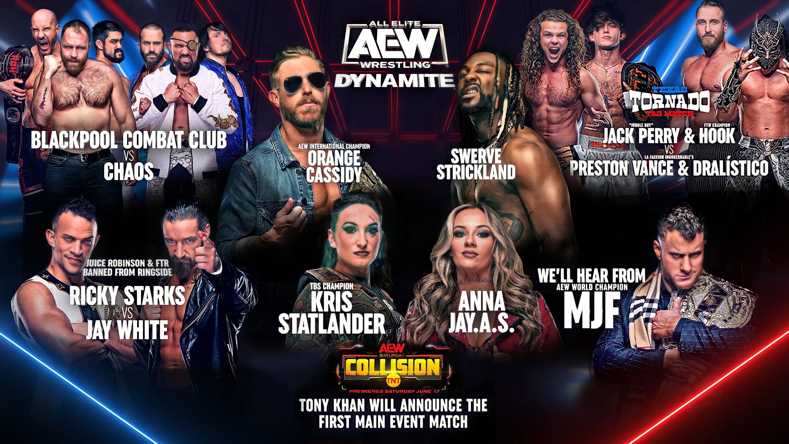 AEW Dynamite preview, full card: June 7, 2023